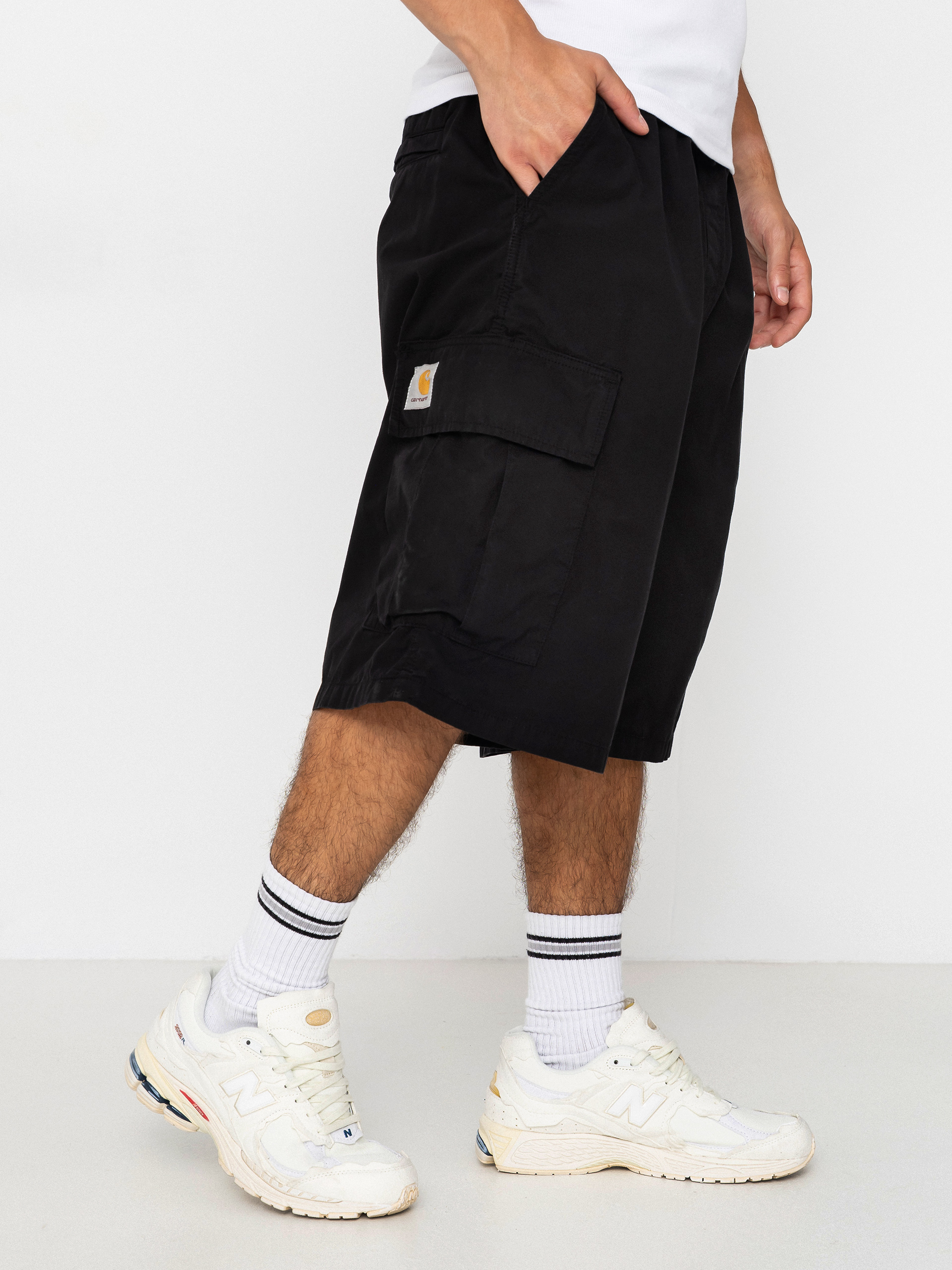 Къси панталони Carhartt WIP Mandler Cargo (black)
