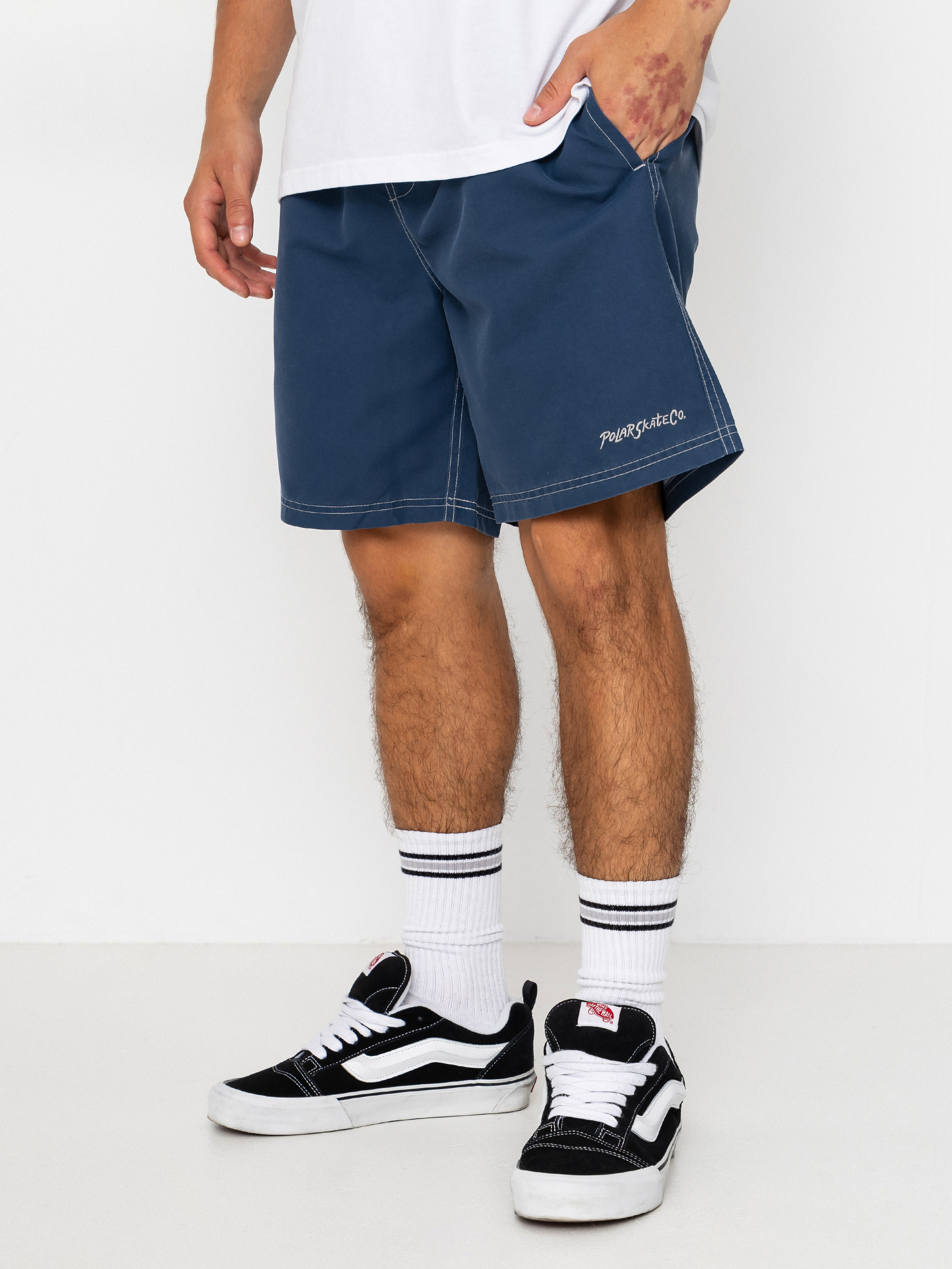 Къси панталони Polar Skate Ziggy Swim (vintage indigo)