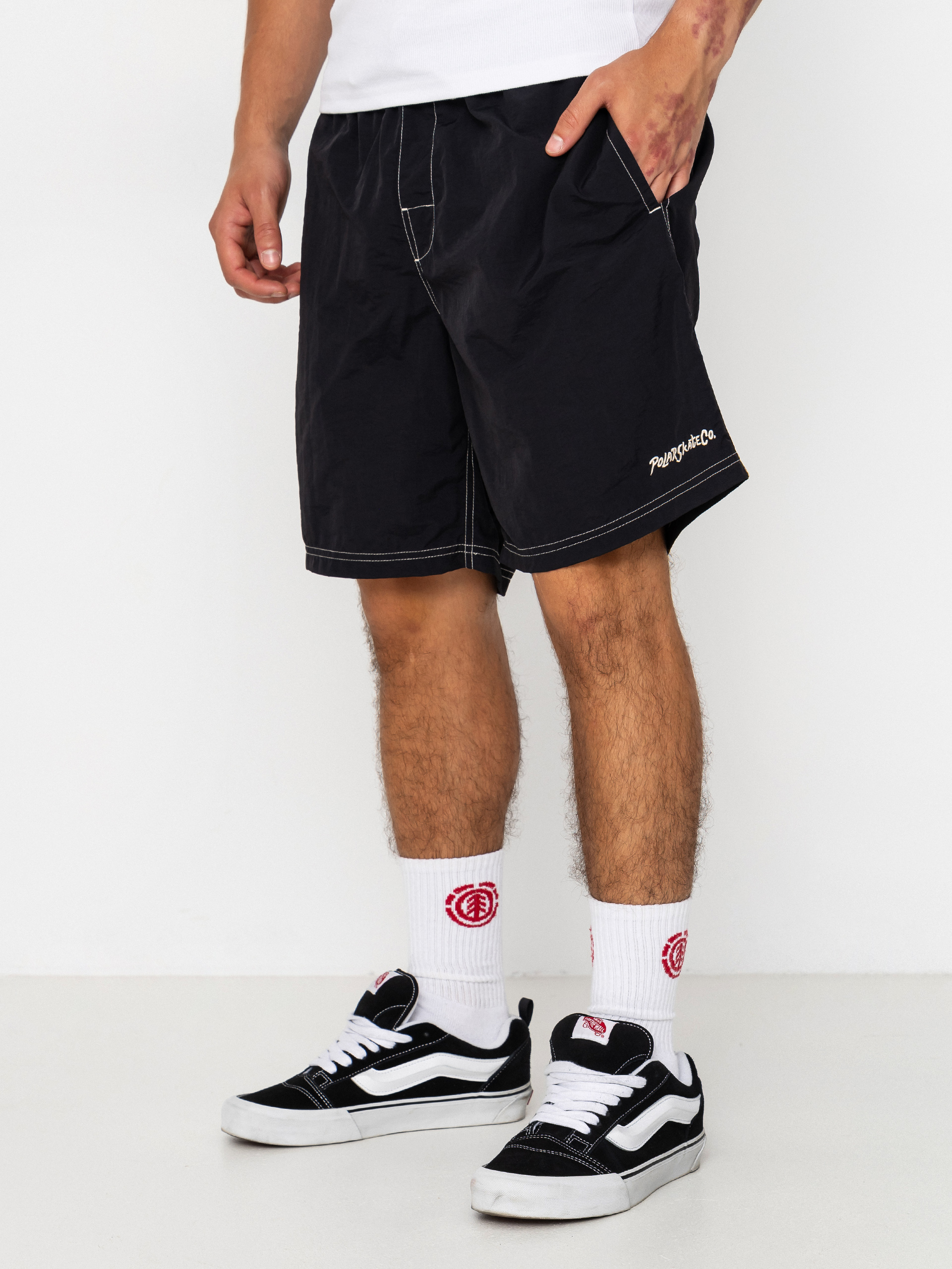 Къси панталони Polar Skate Ziggy Swim (black)