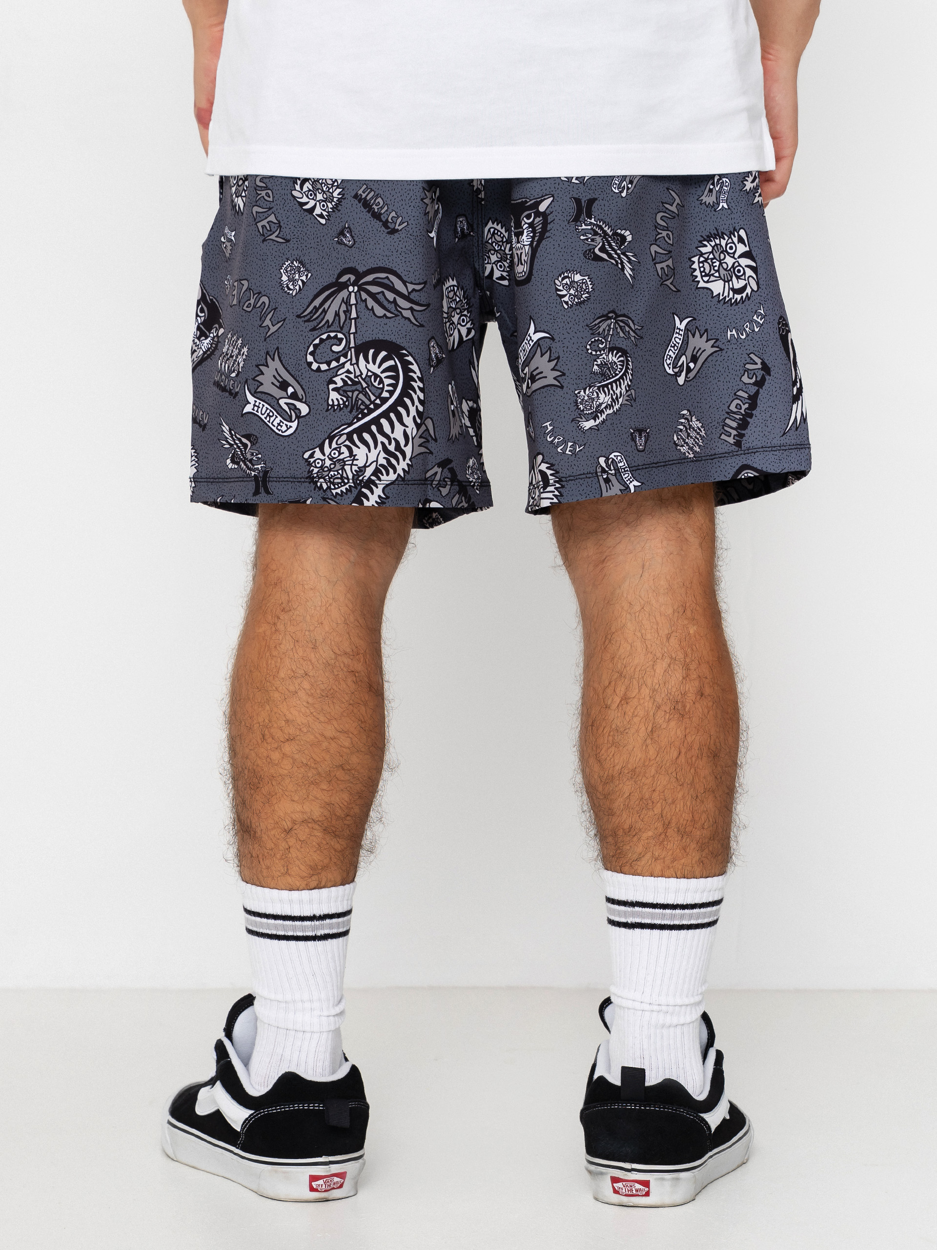 Къси панталони Hurley Volley Flex Art (black)