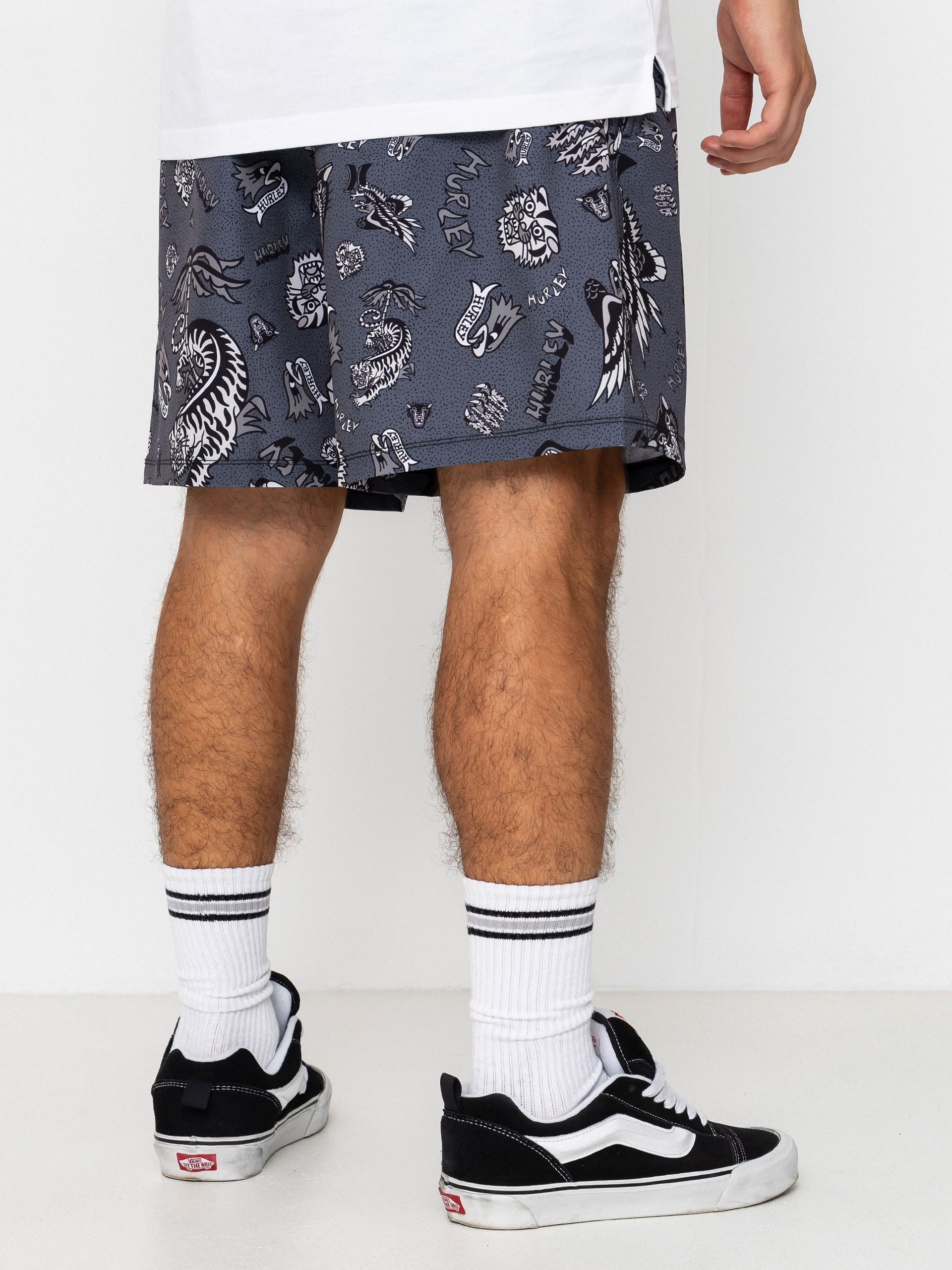 Къси панталони Hurley Volley Flex Art (black)