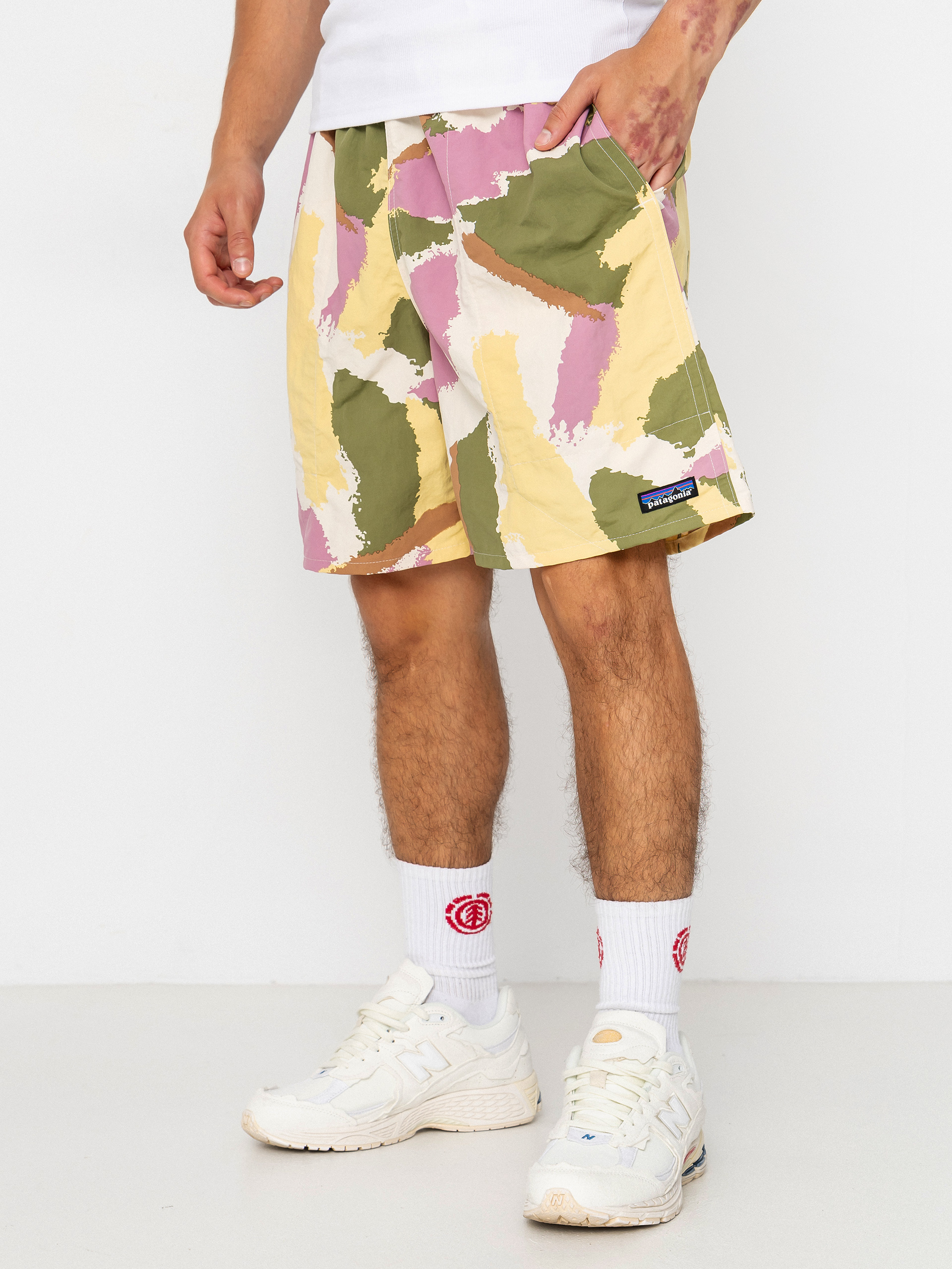 Къси панталони Patagonia Baggies 7in (sunshine/natural)