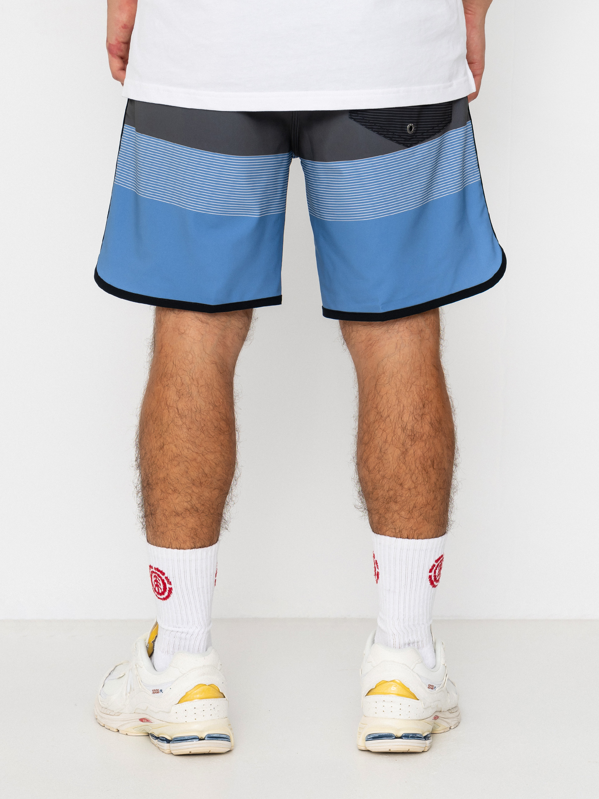 Плажни къси панталони Quiksilver Surfsilk Scallop 18 (black tijuana)