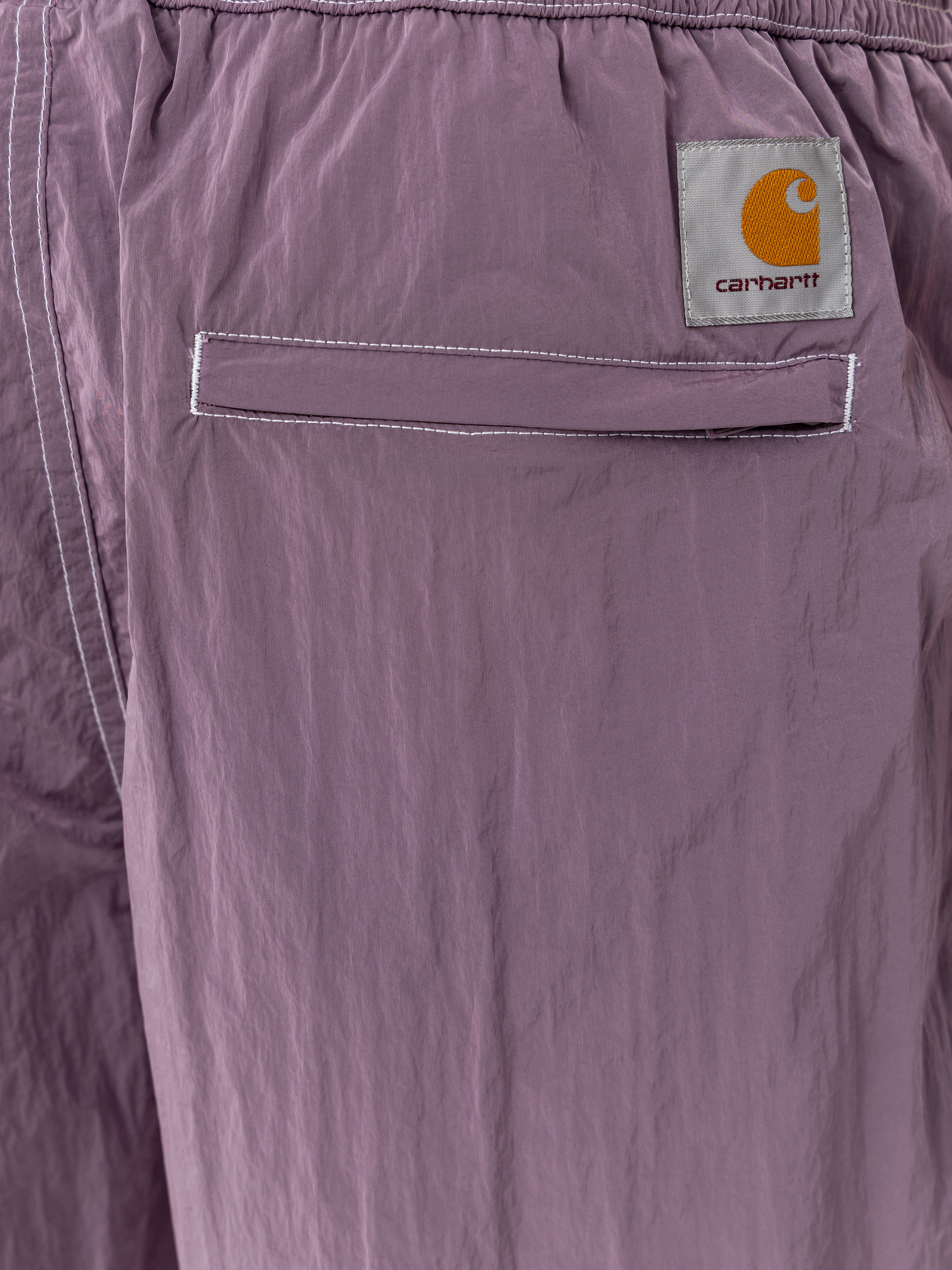 Къси панталони Carhartt WIP Canby Swim (gentle purple/white)