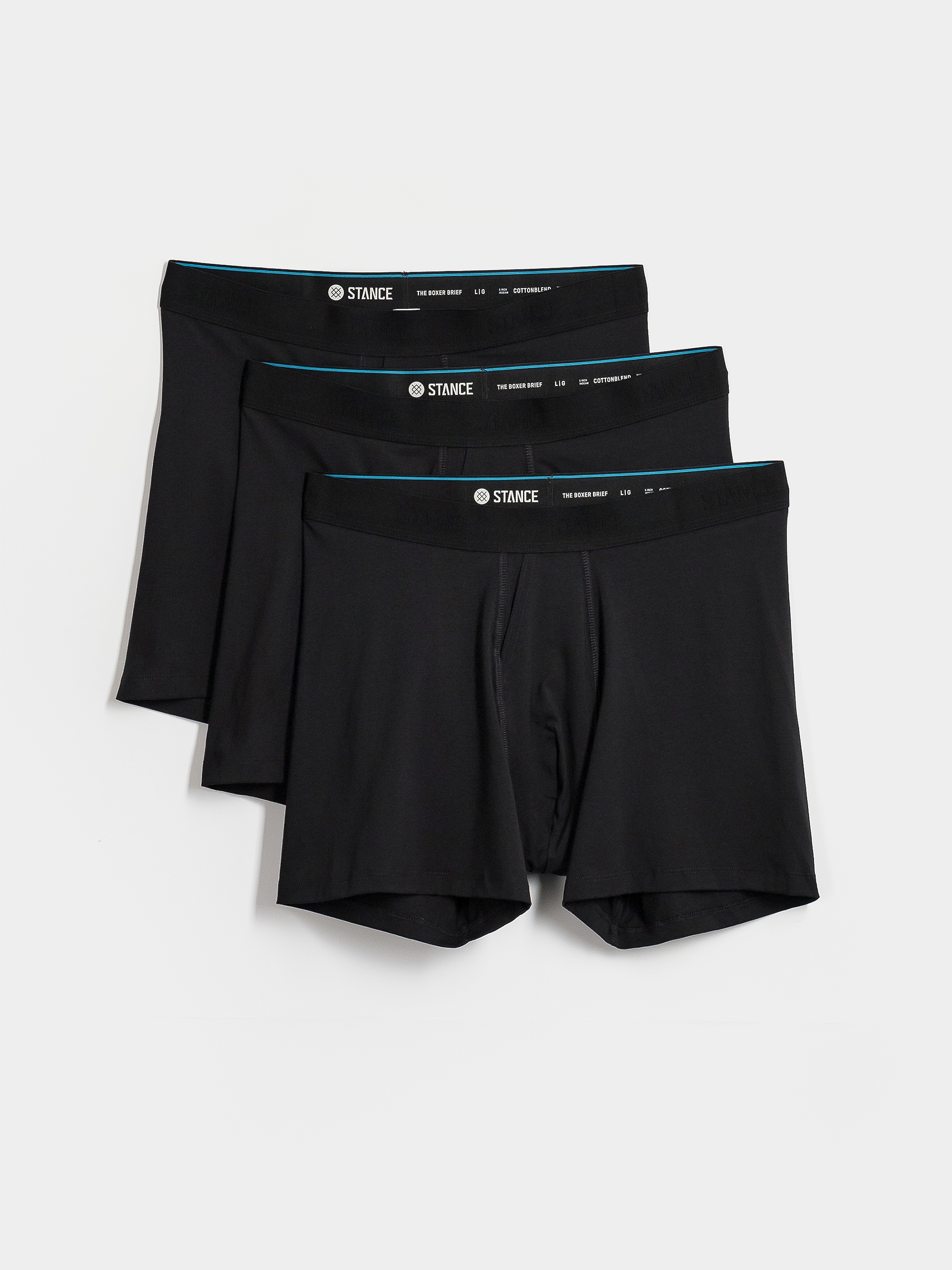 u0411u0435u043bu044cu043e Stance Boxer Brief 3 Pack (black)