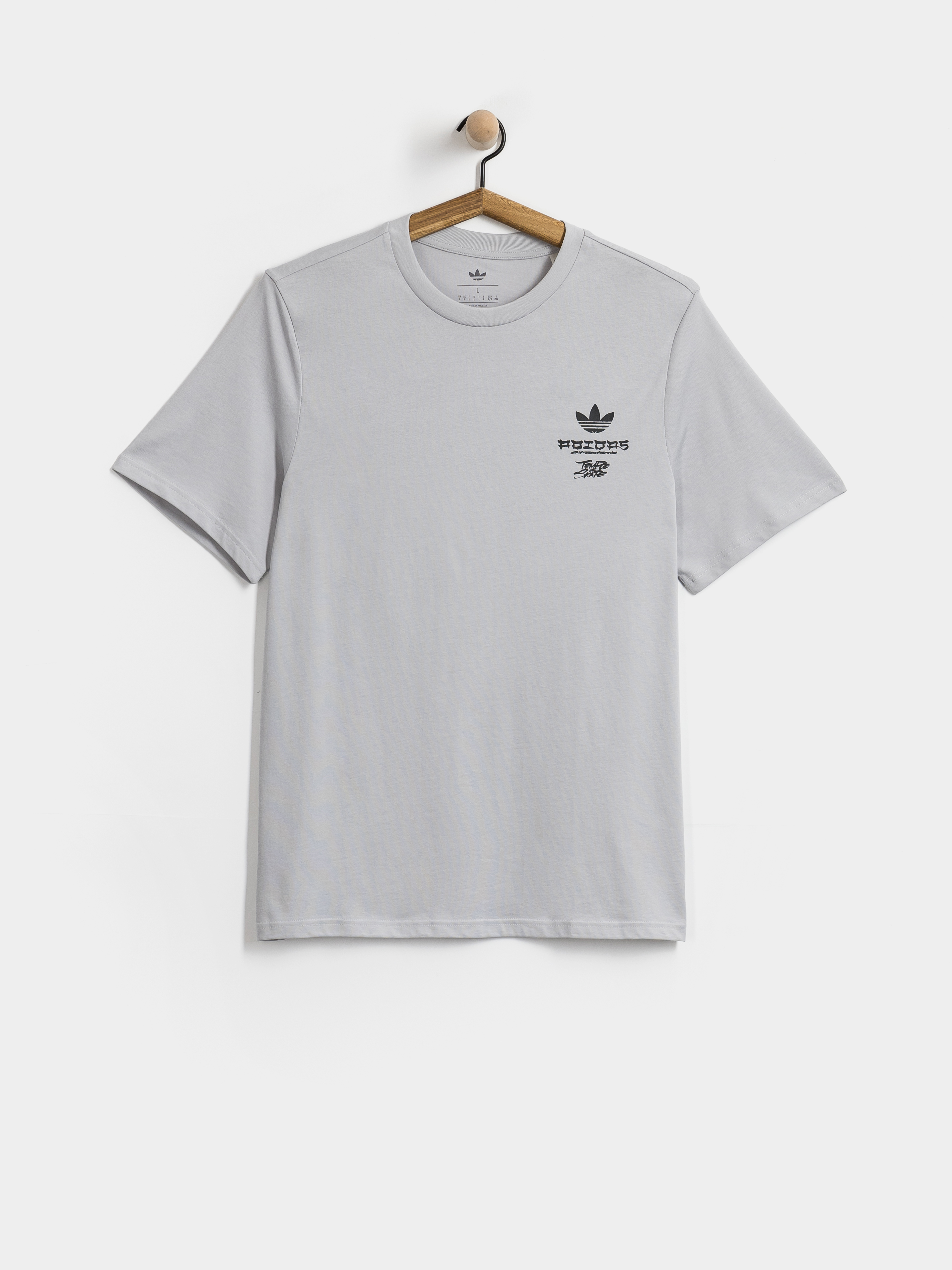 Тениска adidas Tos Crane (lgsogr/black)