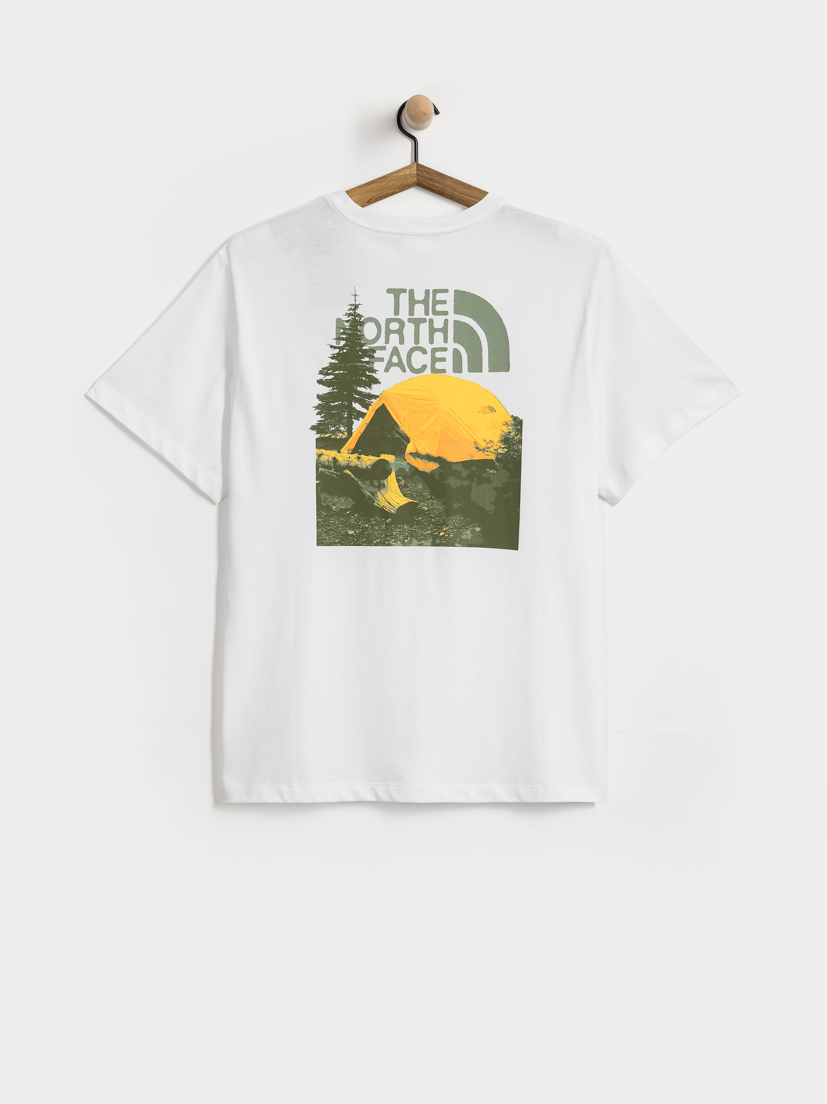 Тениска The North Face Pitch A Tent Relaxed (tnf white)