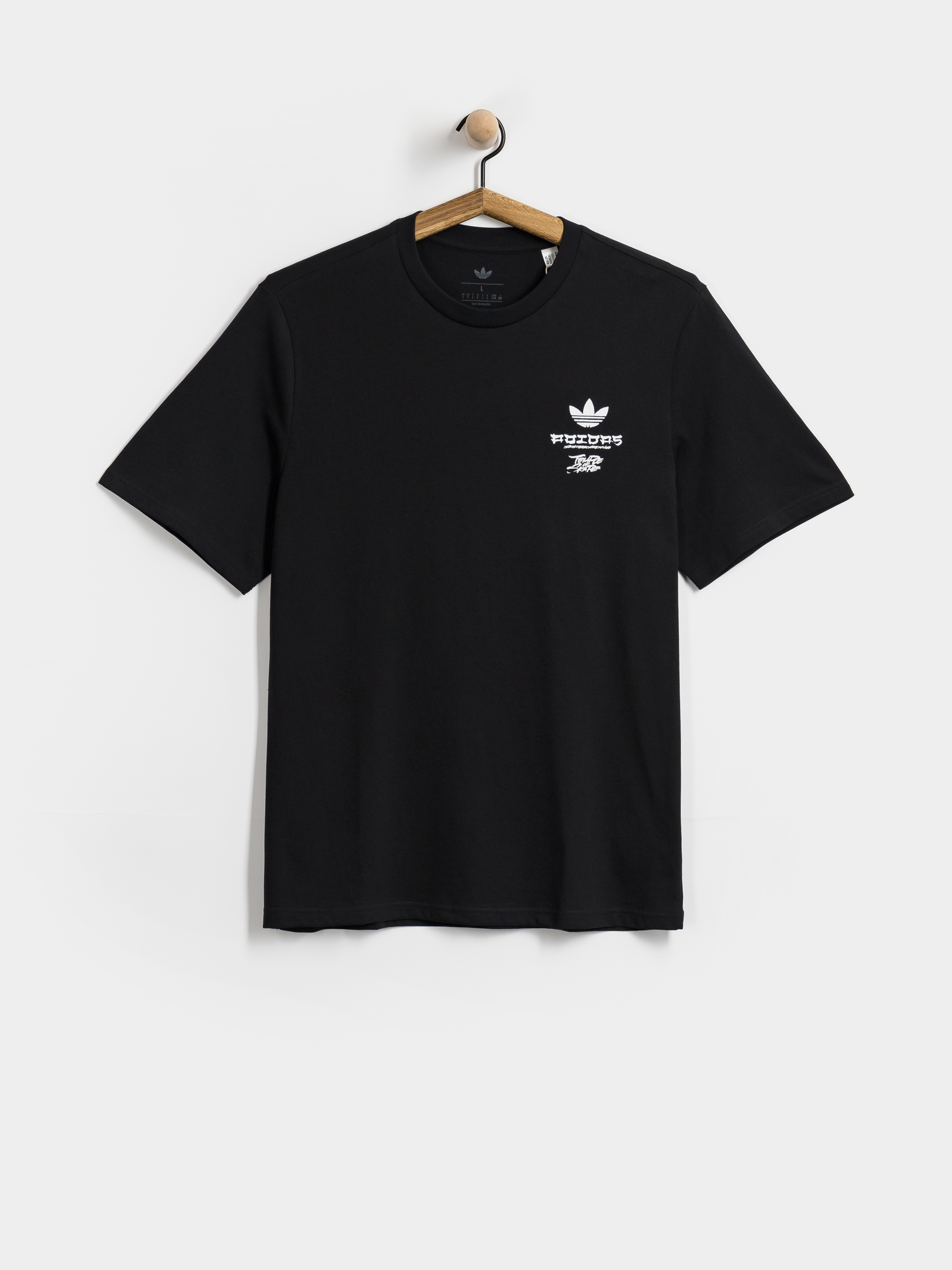 Тениска adidas Tos Crane (black/white)