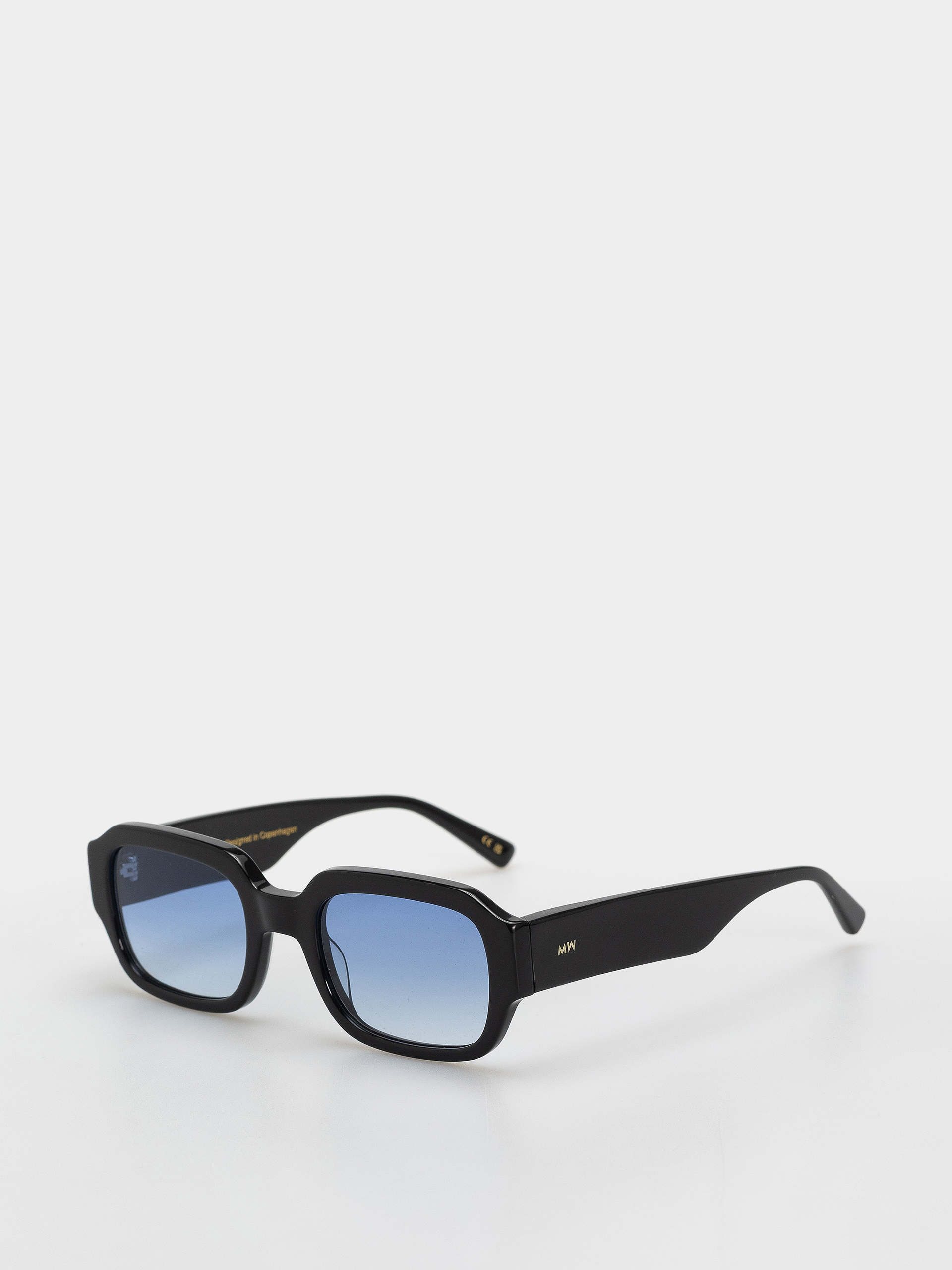 Слънчеви очила MessyWeekend Downey (black/gradient blue)