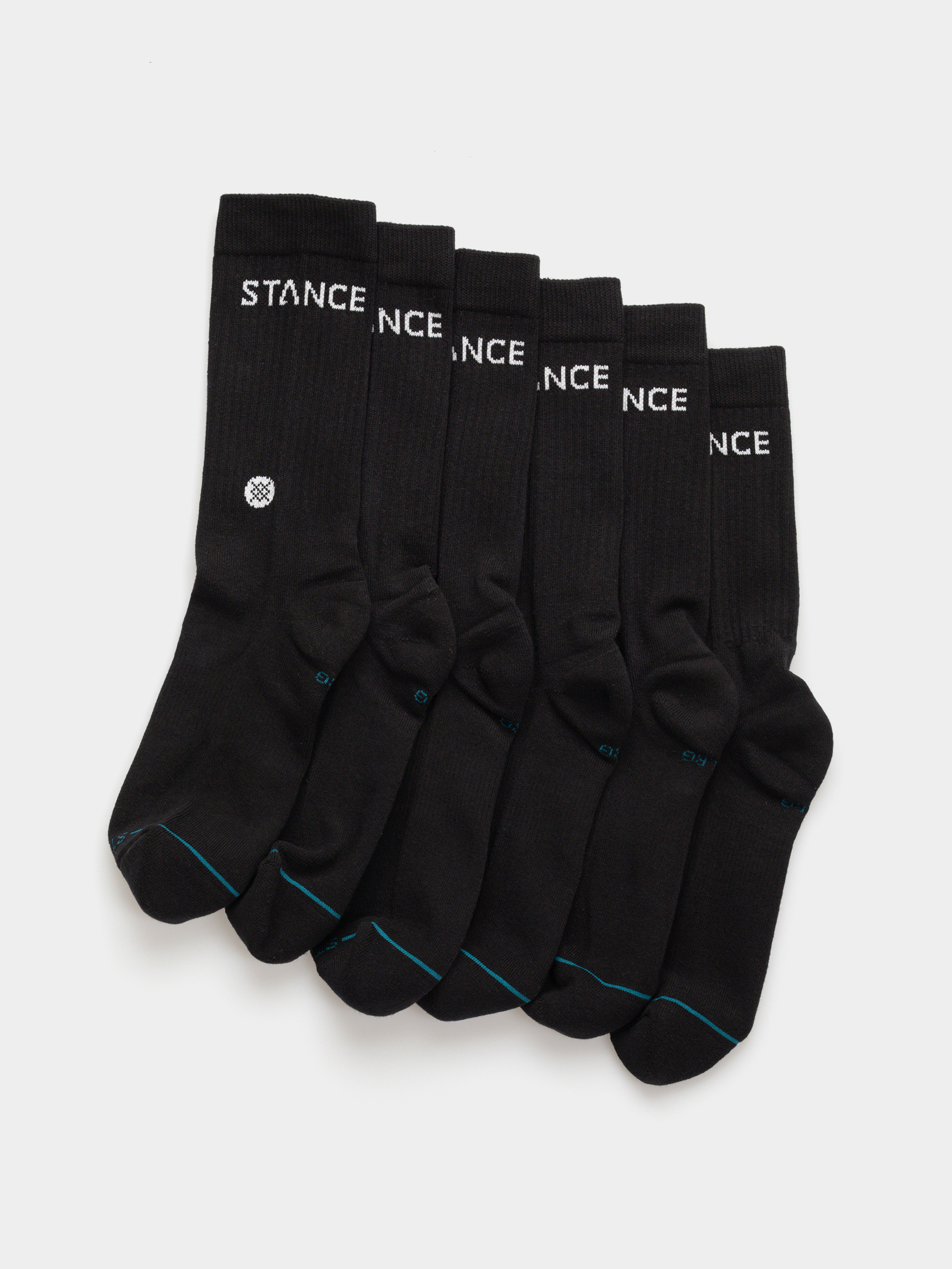 u0427u043eu0440u0430u043fu0438 Stance Origin 6 Pack Crew (black)
