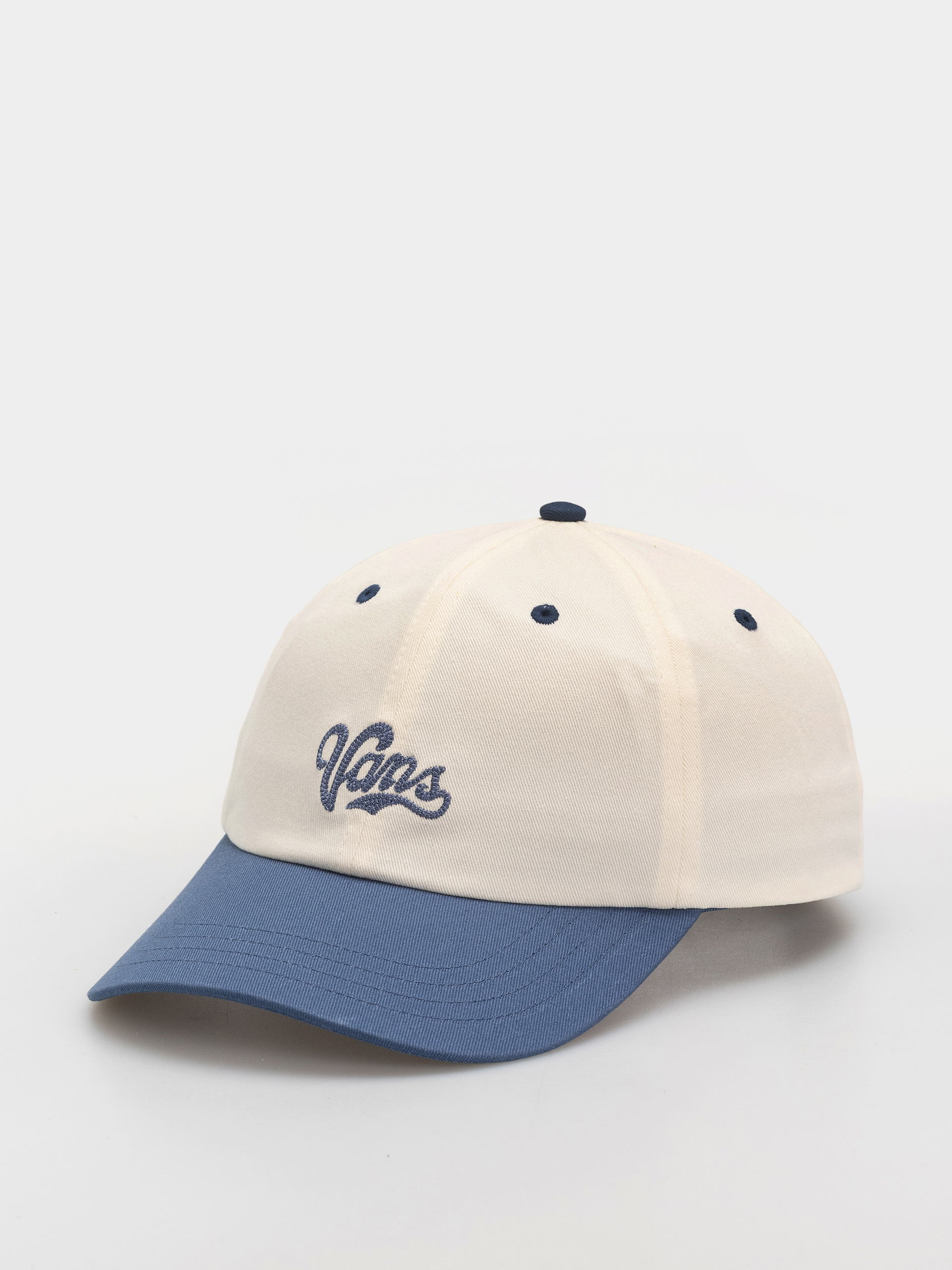 u0428u0430u043fu043au0430 u0441 u043au043eu0437u0438u0440u043au0430 Vans Lefty Script Curved Bill Jockey (true navy)