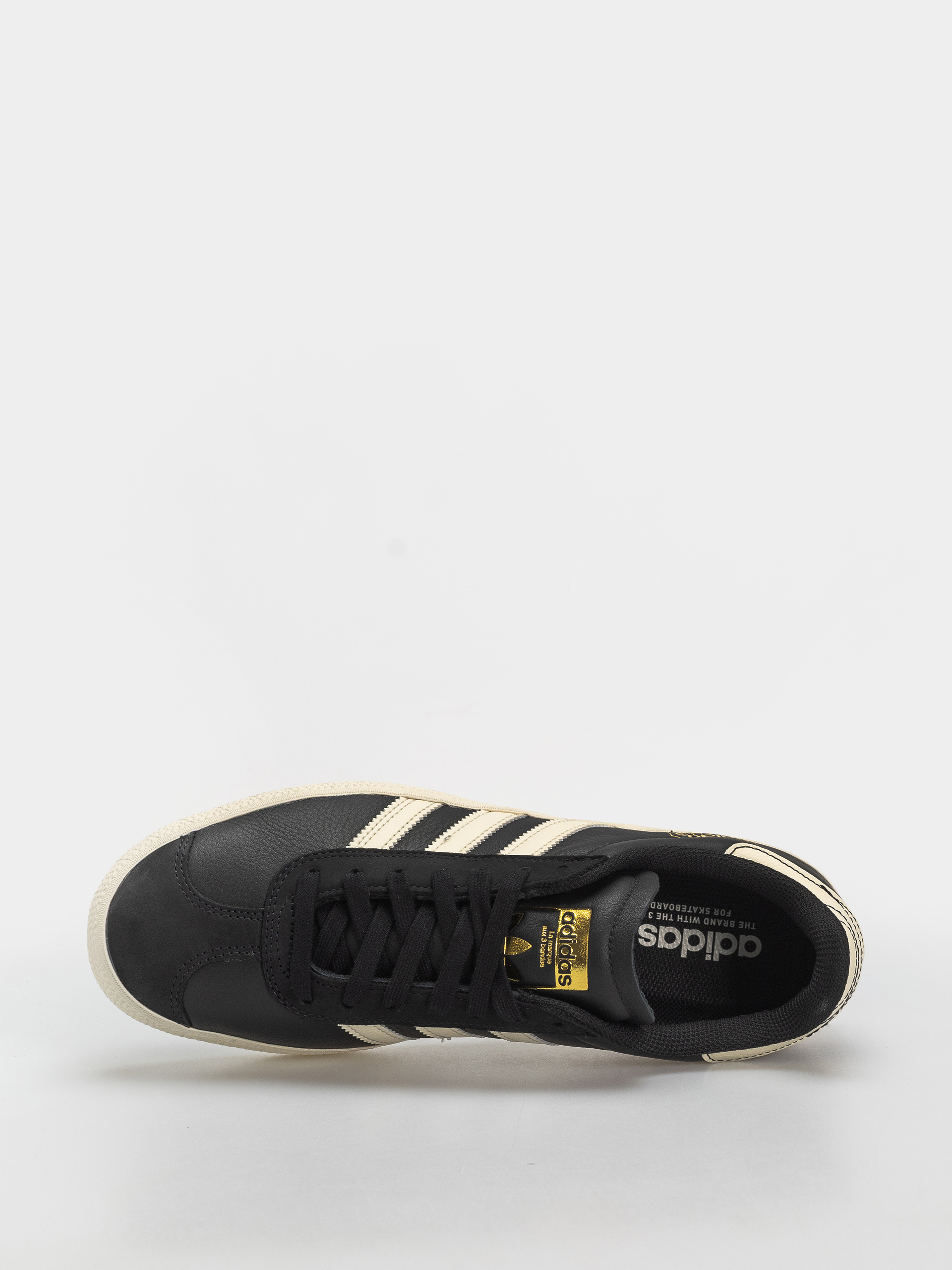 Обувки adidas Gazelle Adv (cblack/crewht/goldmt)