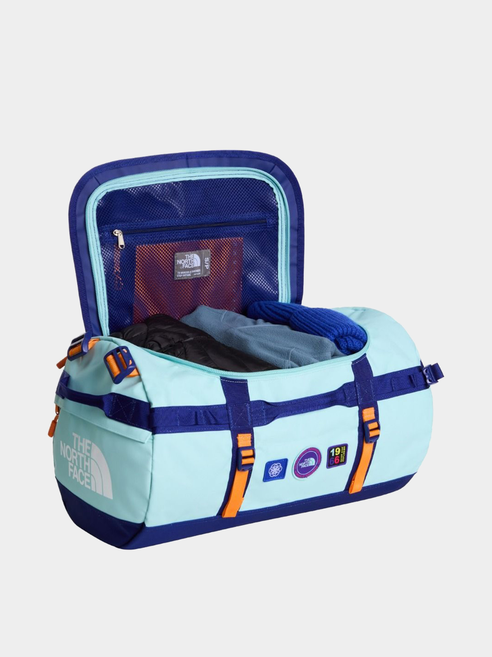 Чанта The North Face Base Camp Duffel S (canal blue/bold blue/pa)