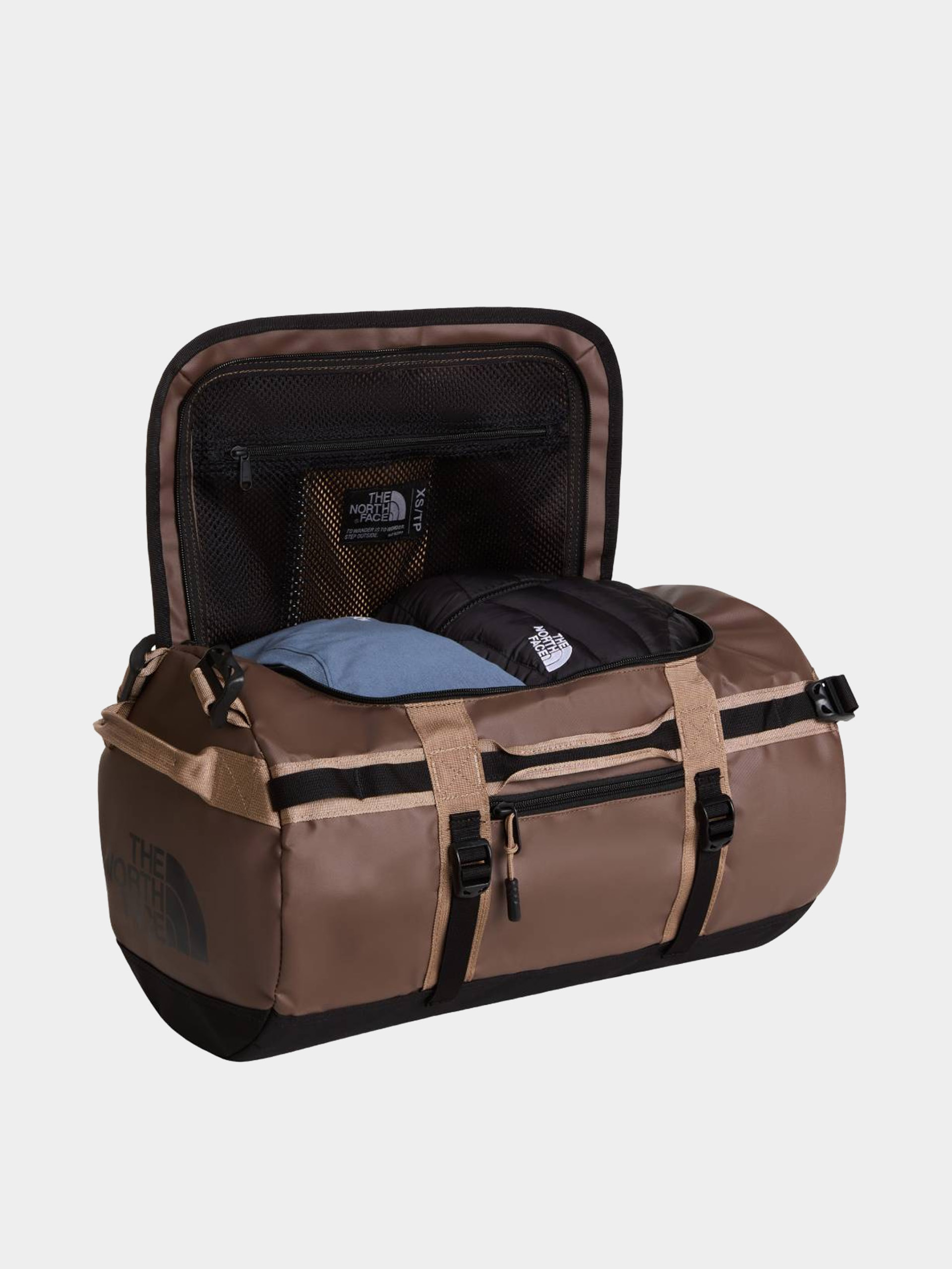 Чанта The North Face Base Camp Duffel XS (smokey brown/tnf black)