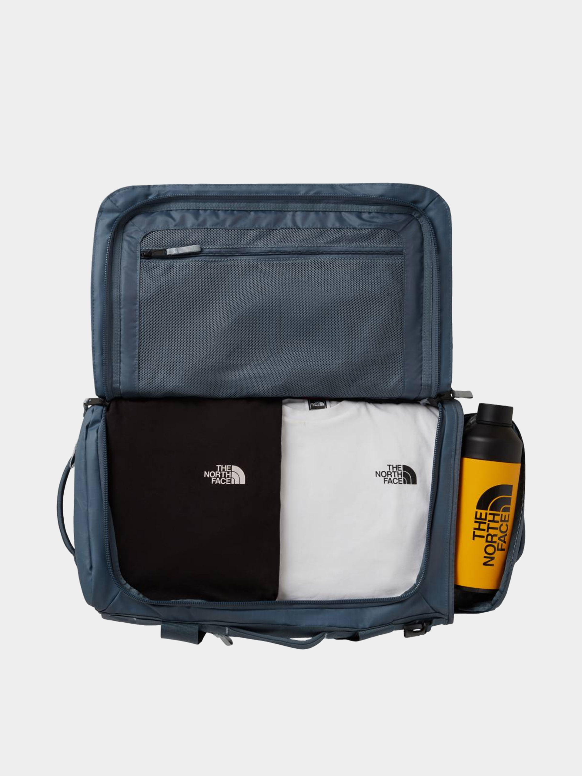 Чанта The North Face Base Camp Voyager Duffel 42L (granite grey/frost grey)