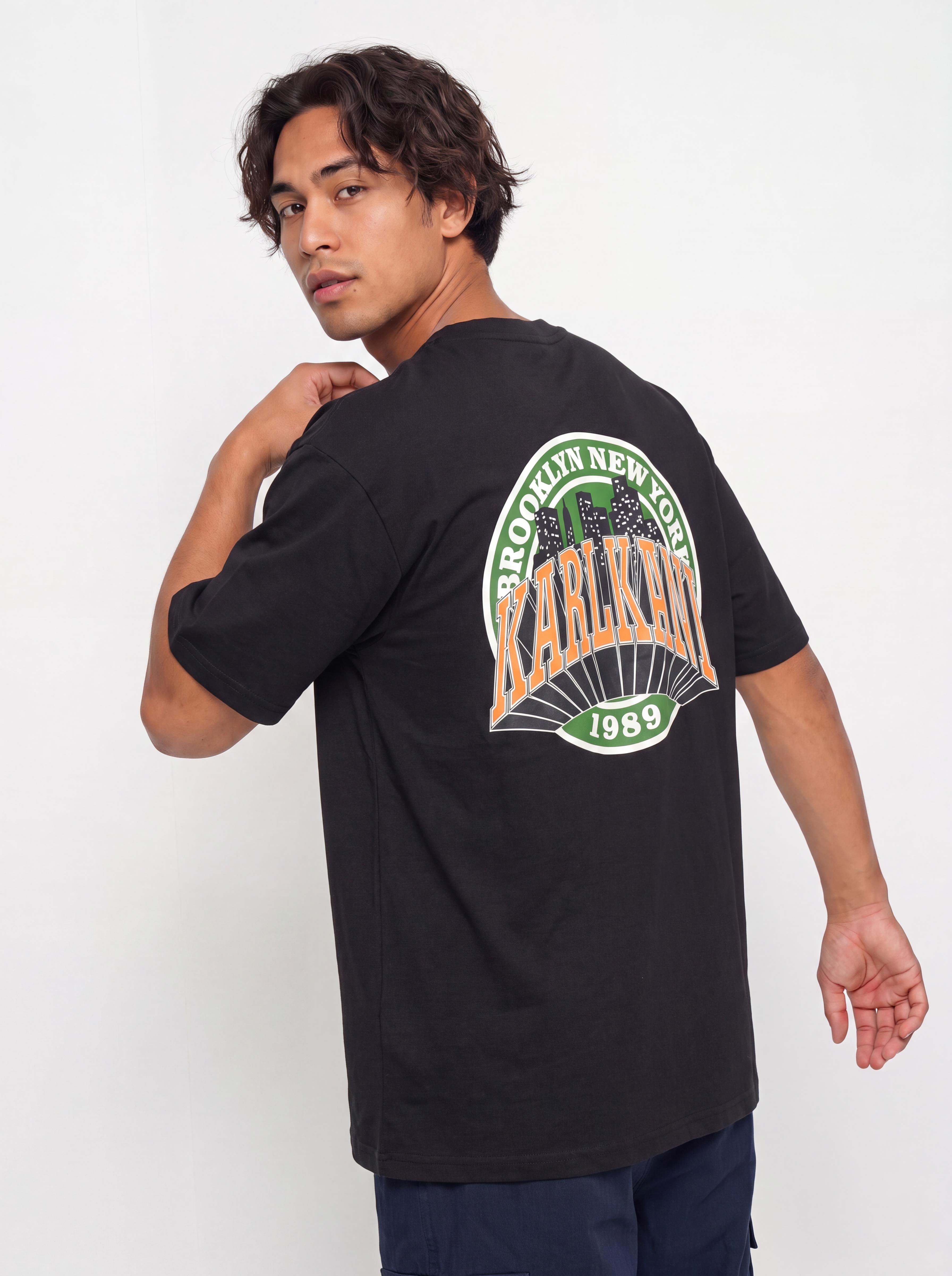 Тениска Karl Kani Signature Oversized (black)