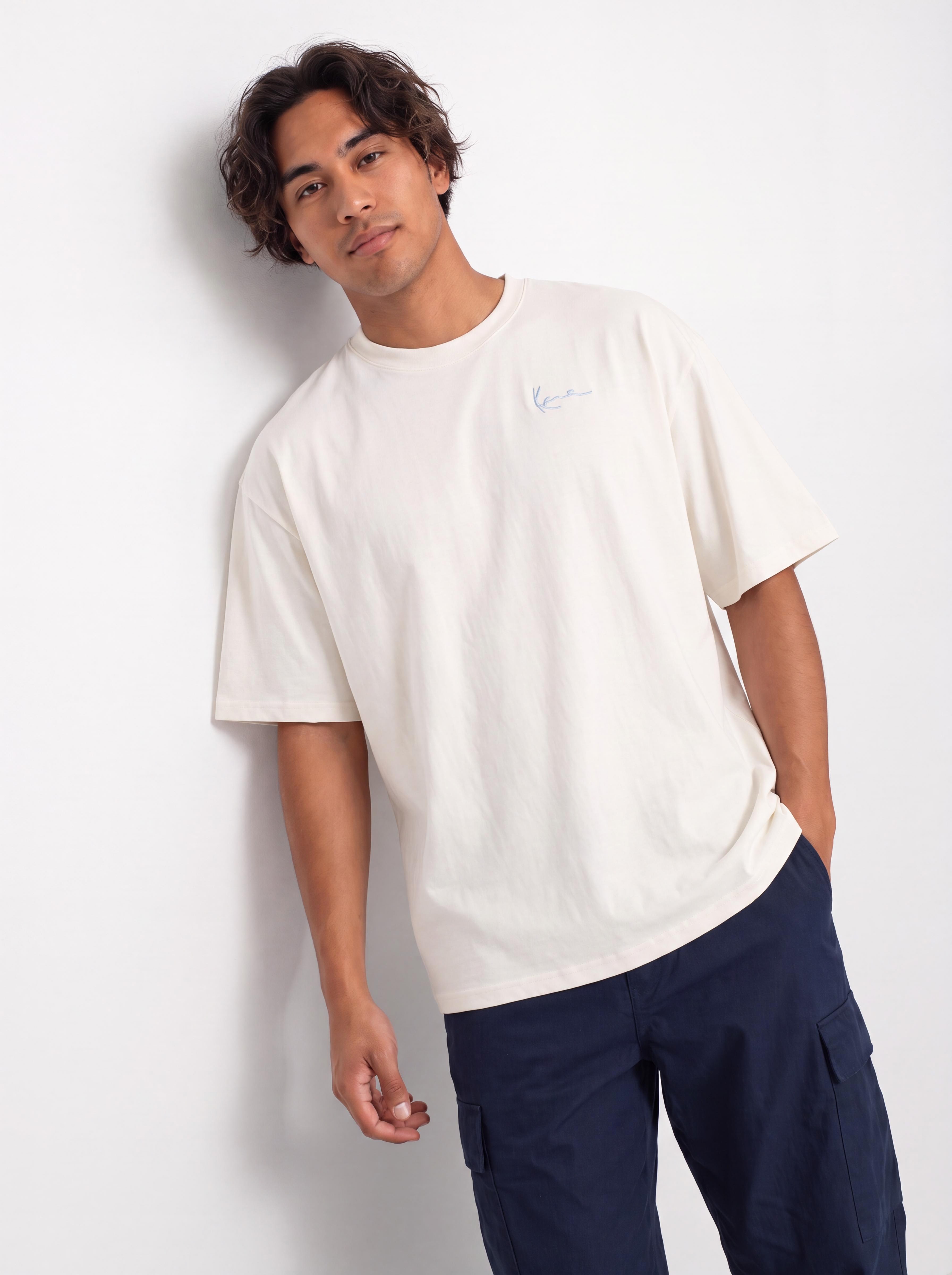 Тениска Karl Kani Signature Oversized (white)
