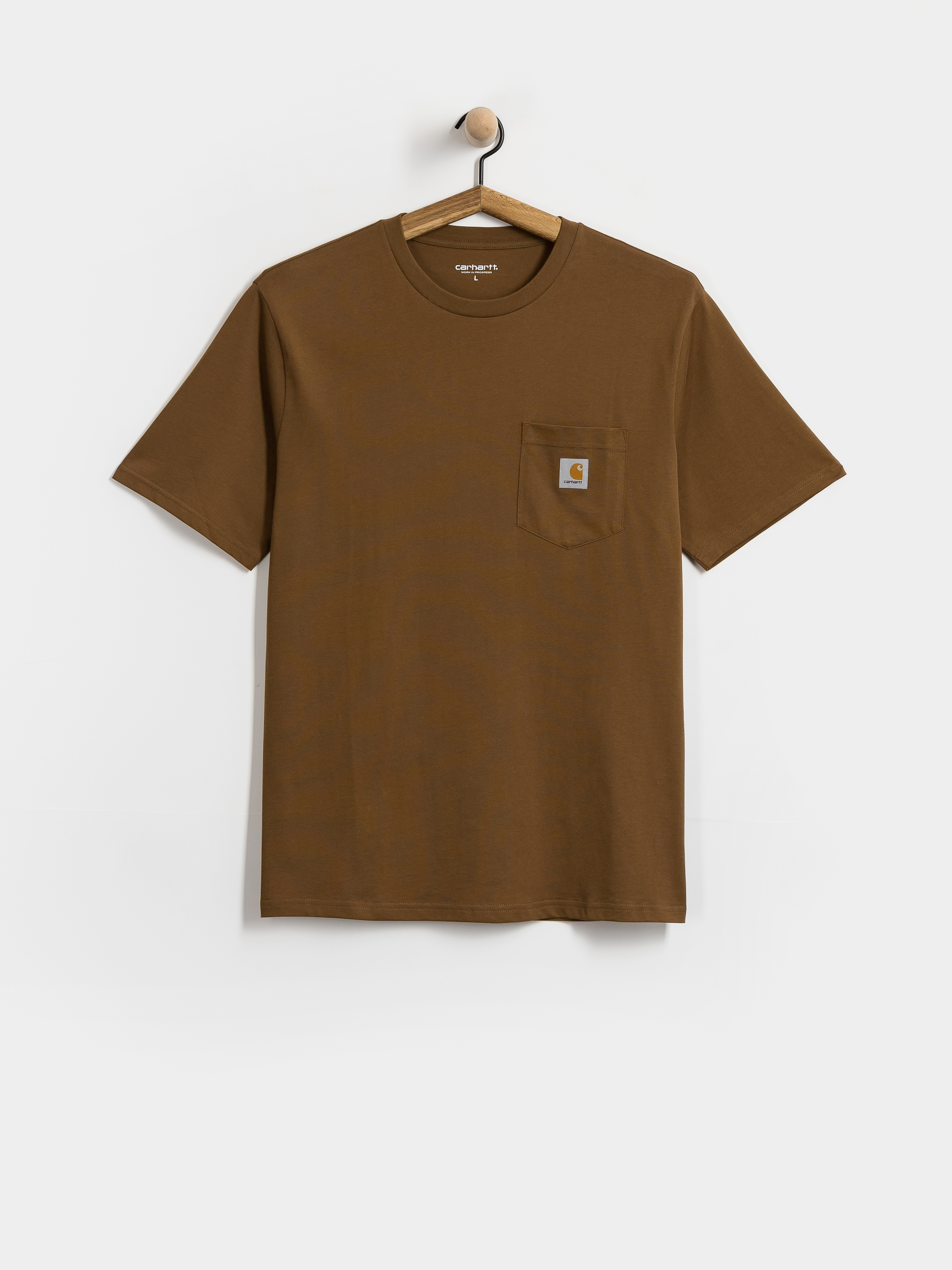 Тениска Carhartt WIP Pocket (wip h brown)