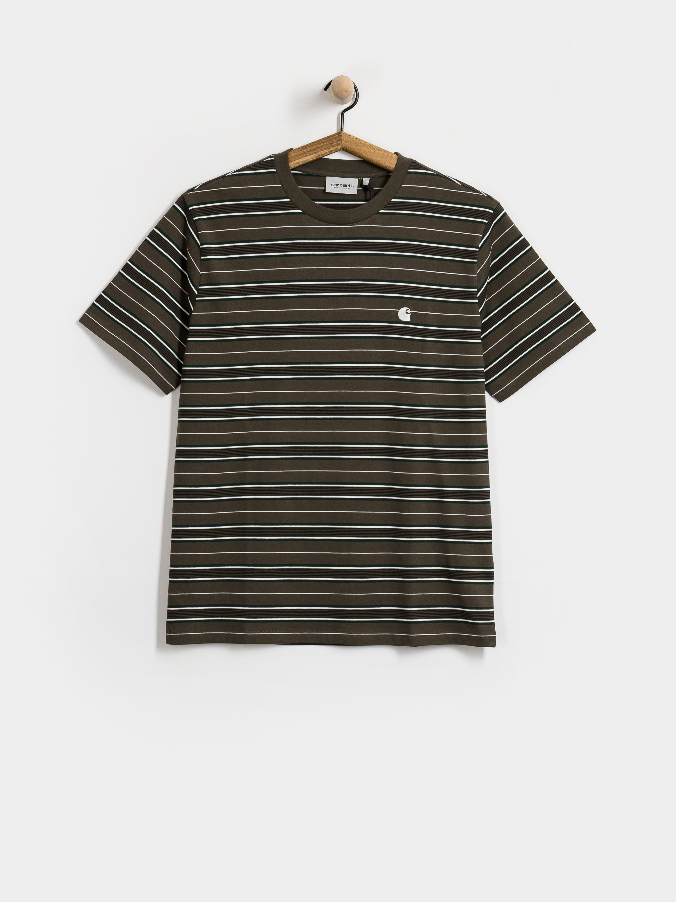 u0422u0435u043du0438u0441u043au0430 Carhartt WIP Bronson (bronson stripe cypress)