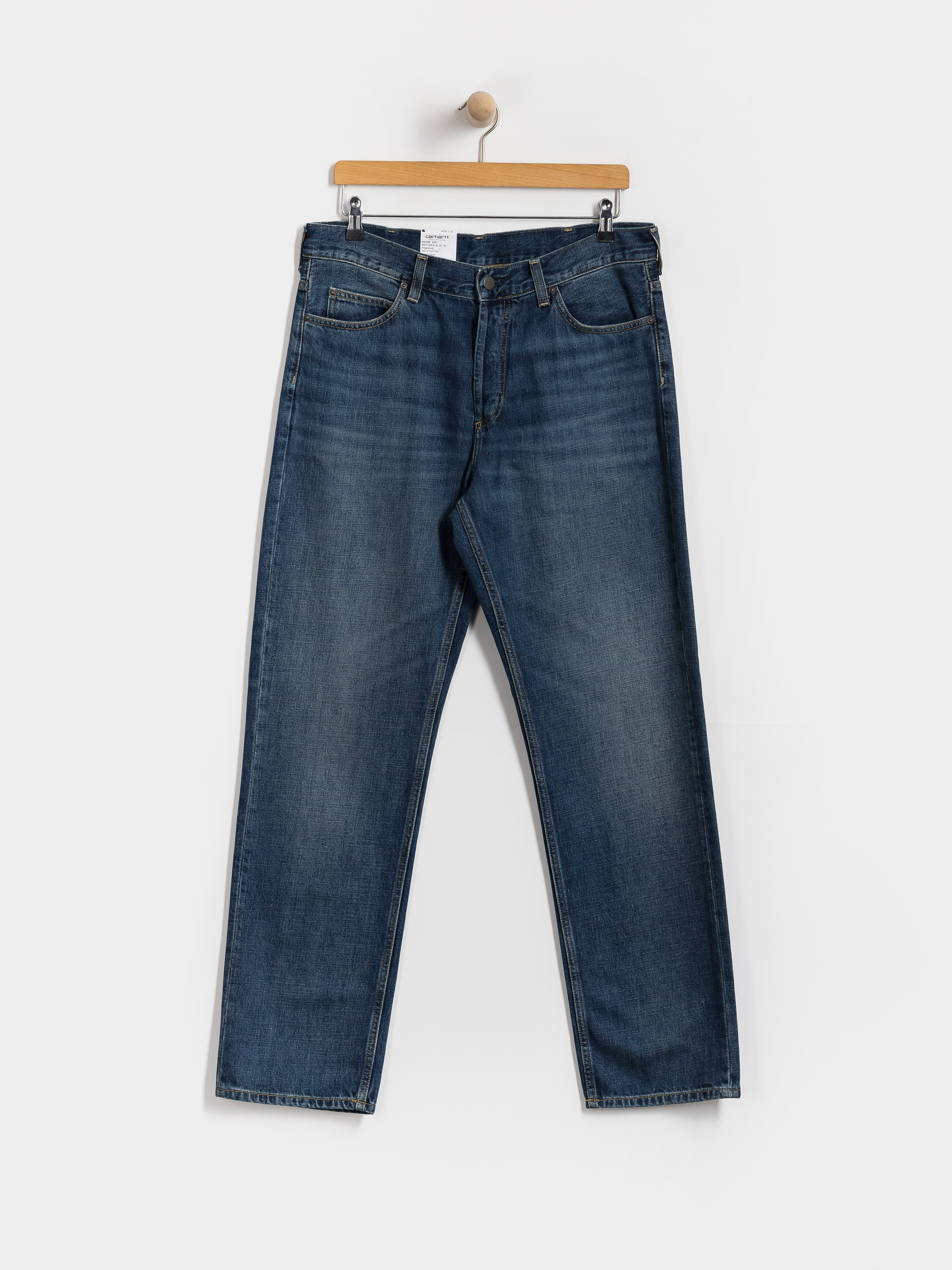 u041fu0430u043du0442u0430u043bu043eu043du0438 Carhartt WIP Marlow (blue/dark used wash)