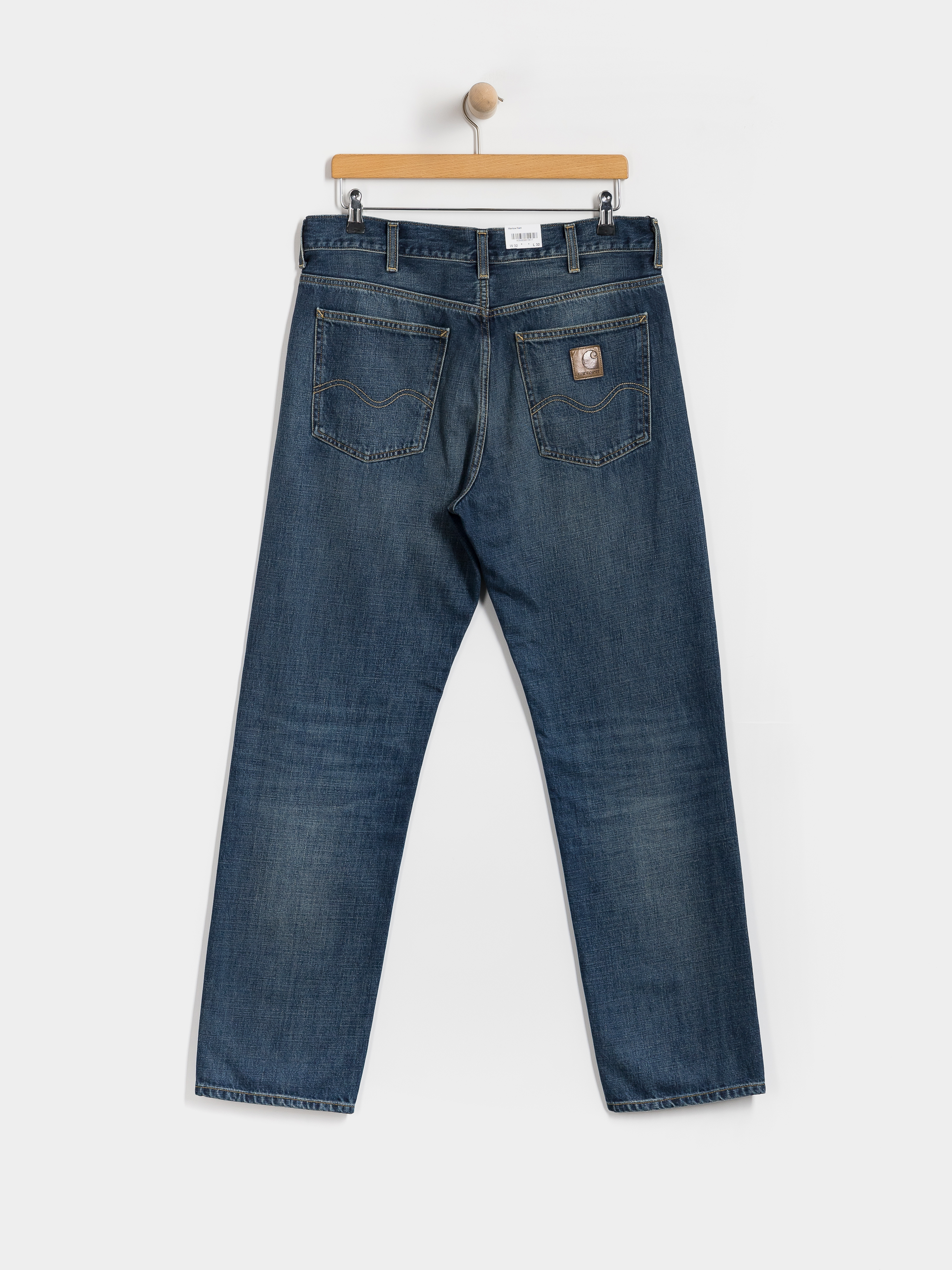 Панталони Carhartt WIP Marlow (blue/dark used wash)