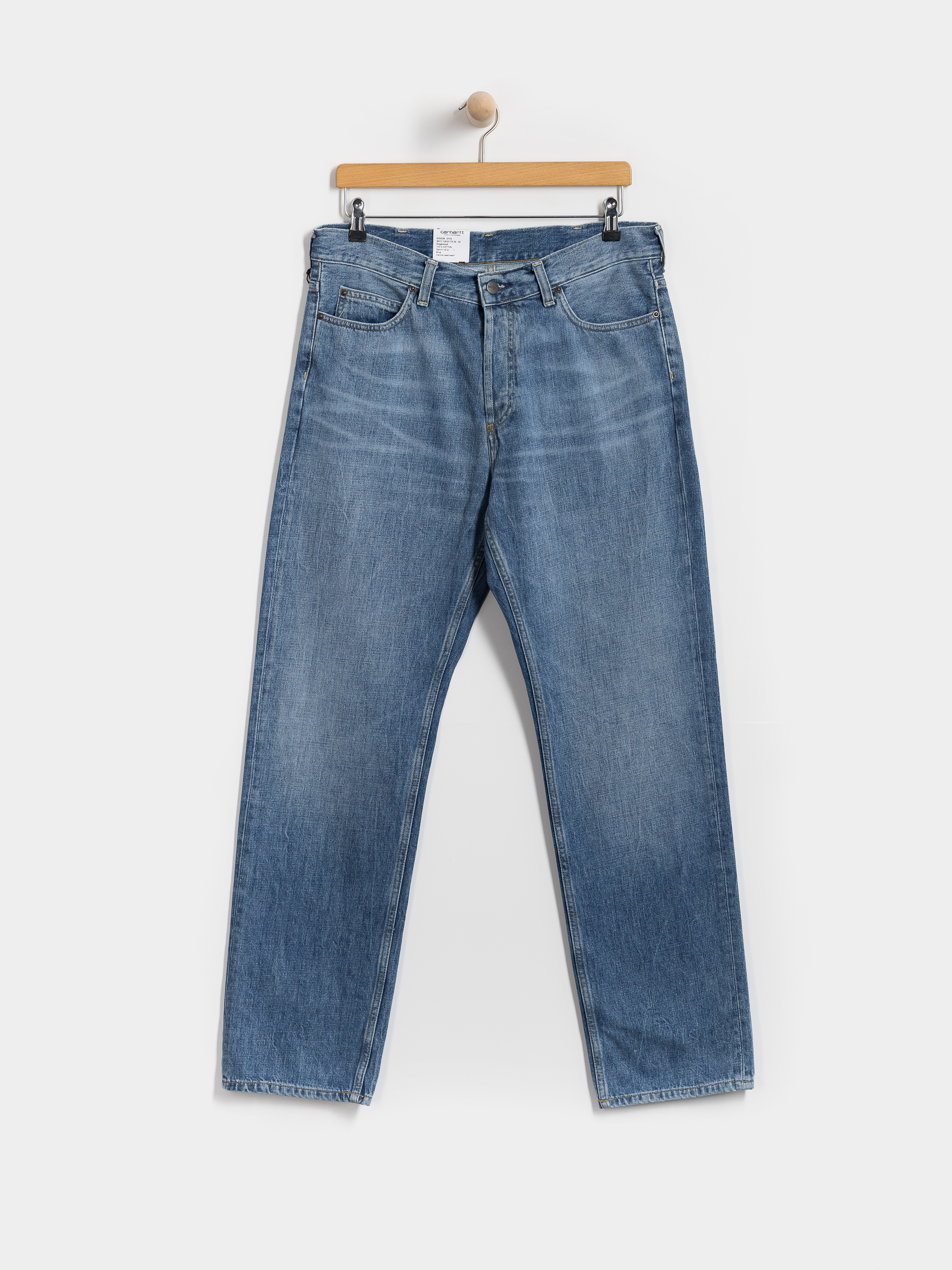 u041fu0430u043du0442u0430u043bu043eu043du0438 Carhartt WIP Marlow (blue/marble used wash)