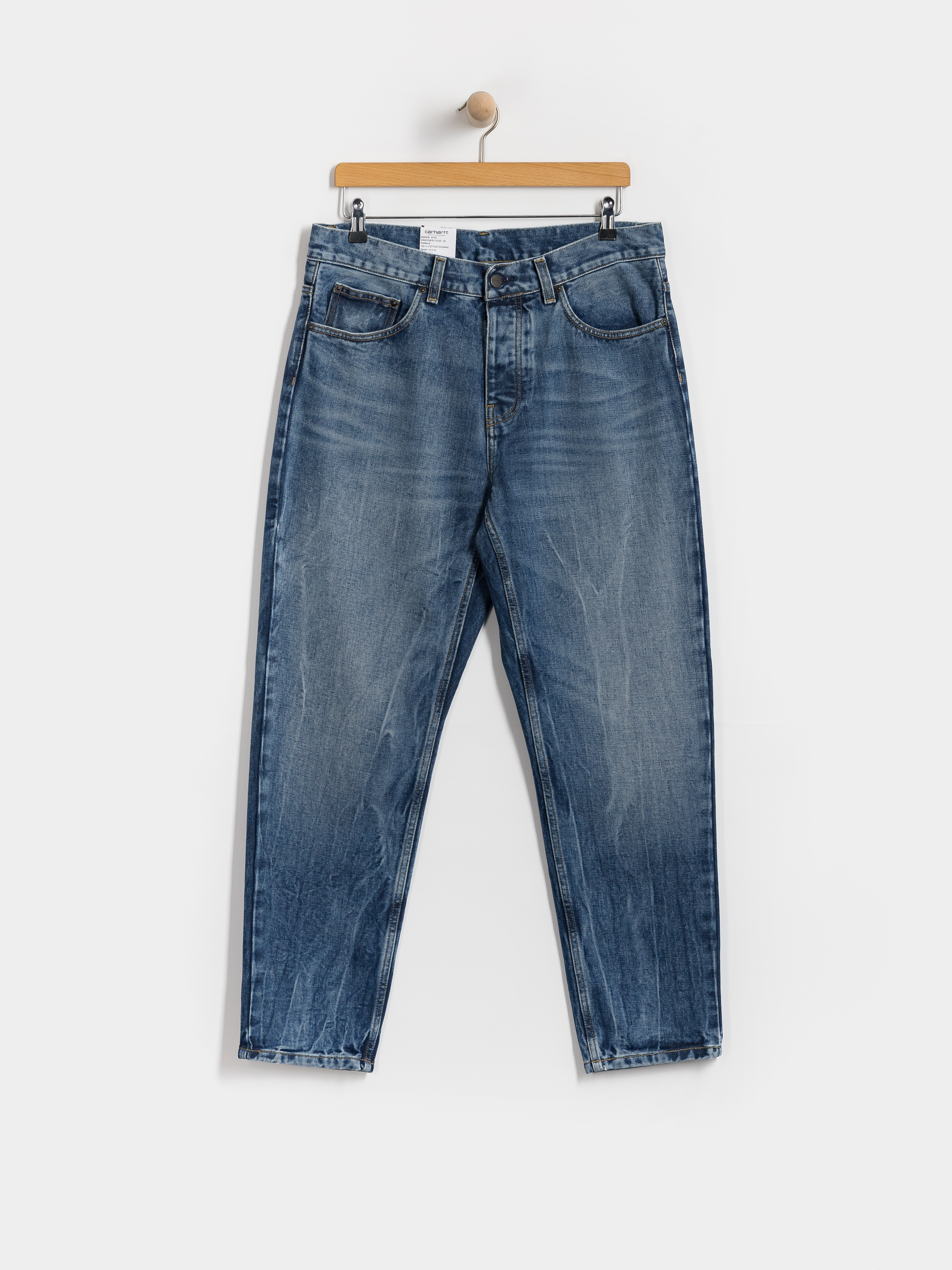 u041fu0430u043du0442u0430u043bu043eu043du0438 Carhartt WIP Newel (blue/marble used wash)