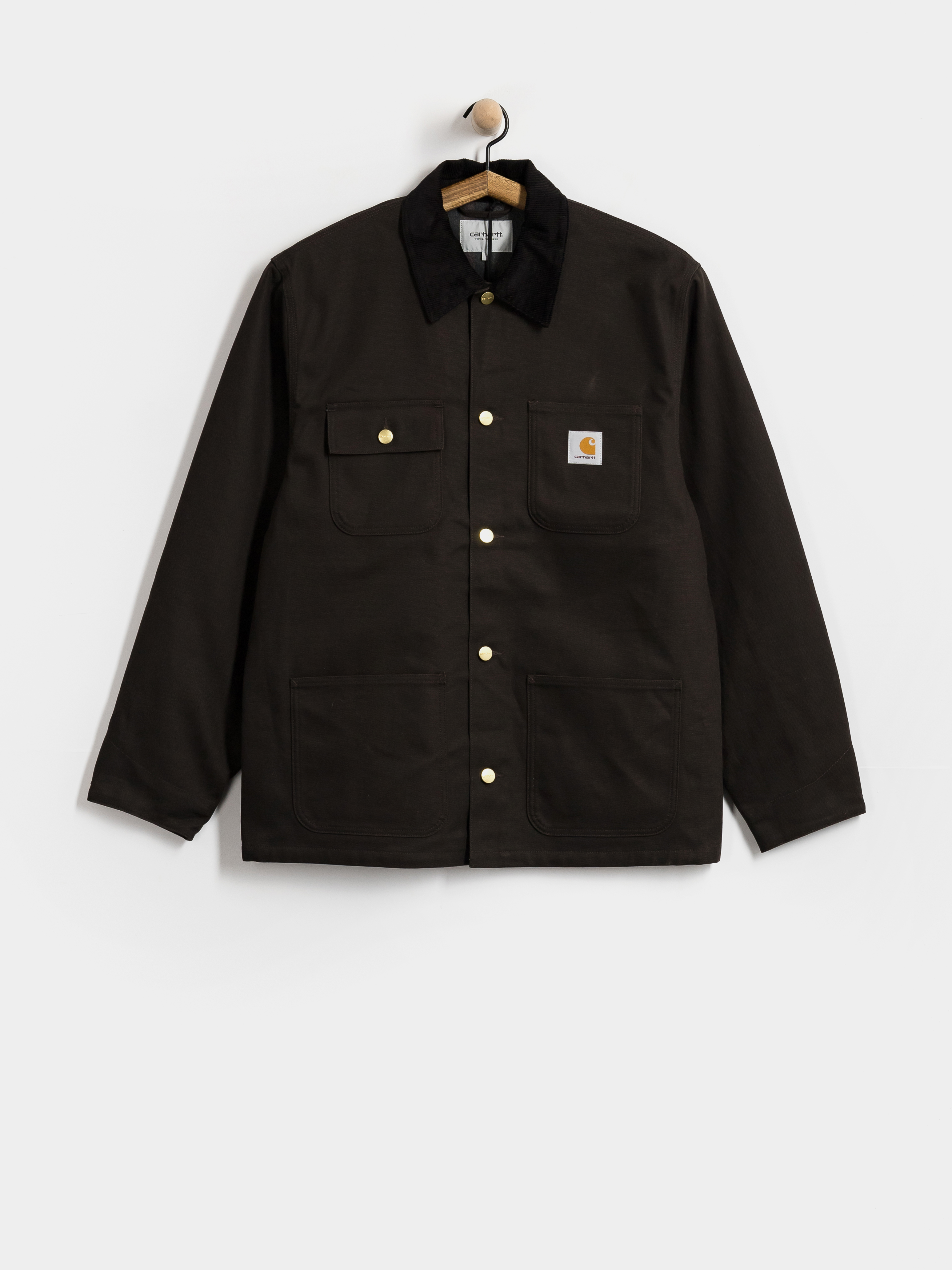 u042fu043au0435 Carhartt WIP Michigan Coat (tobacco/black/rigid)