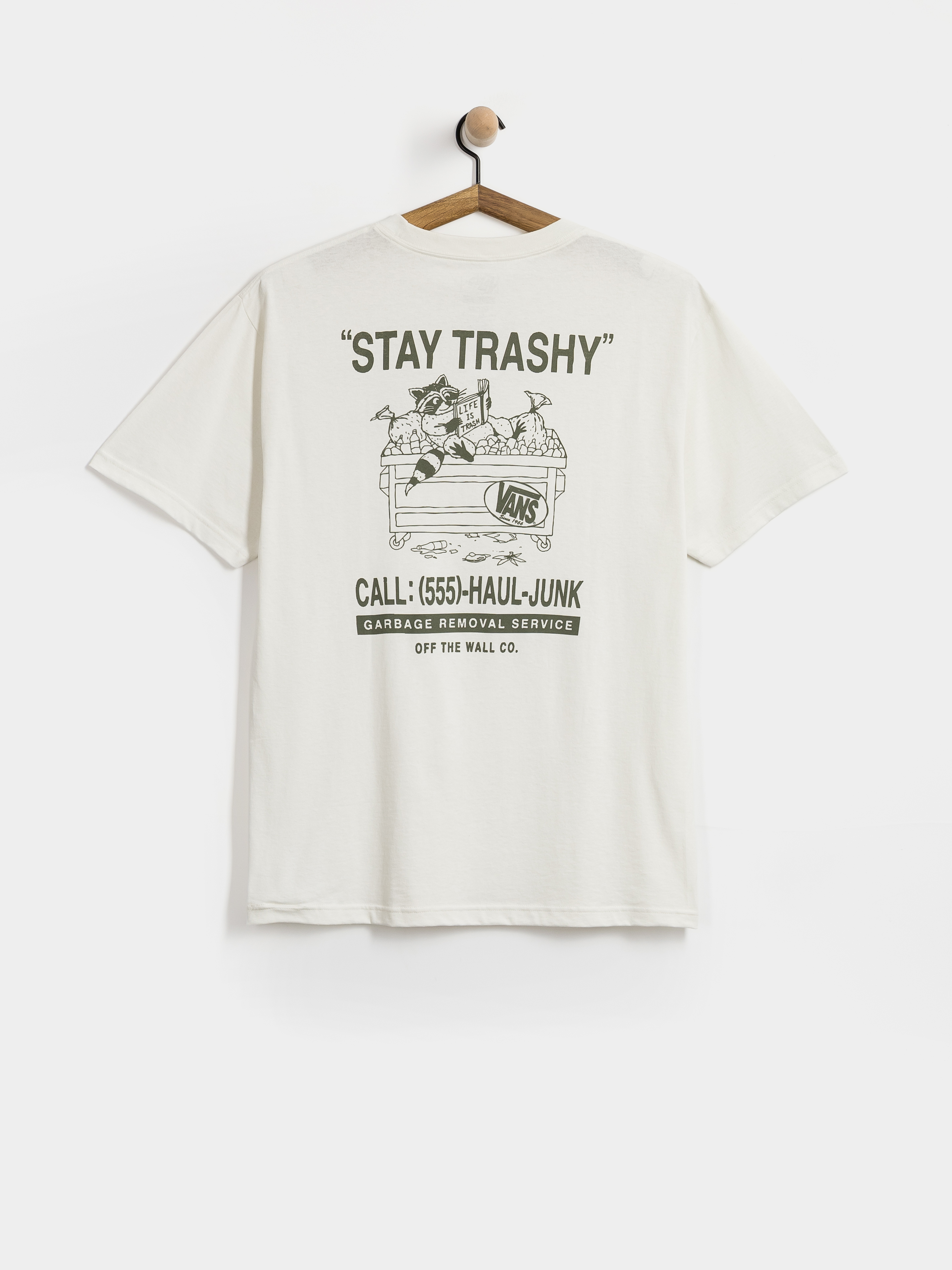 Тениска Vans Trashy (marshmallow)