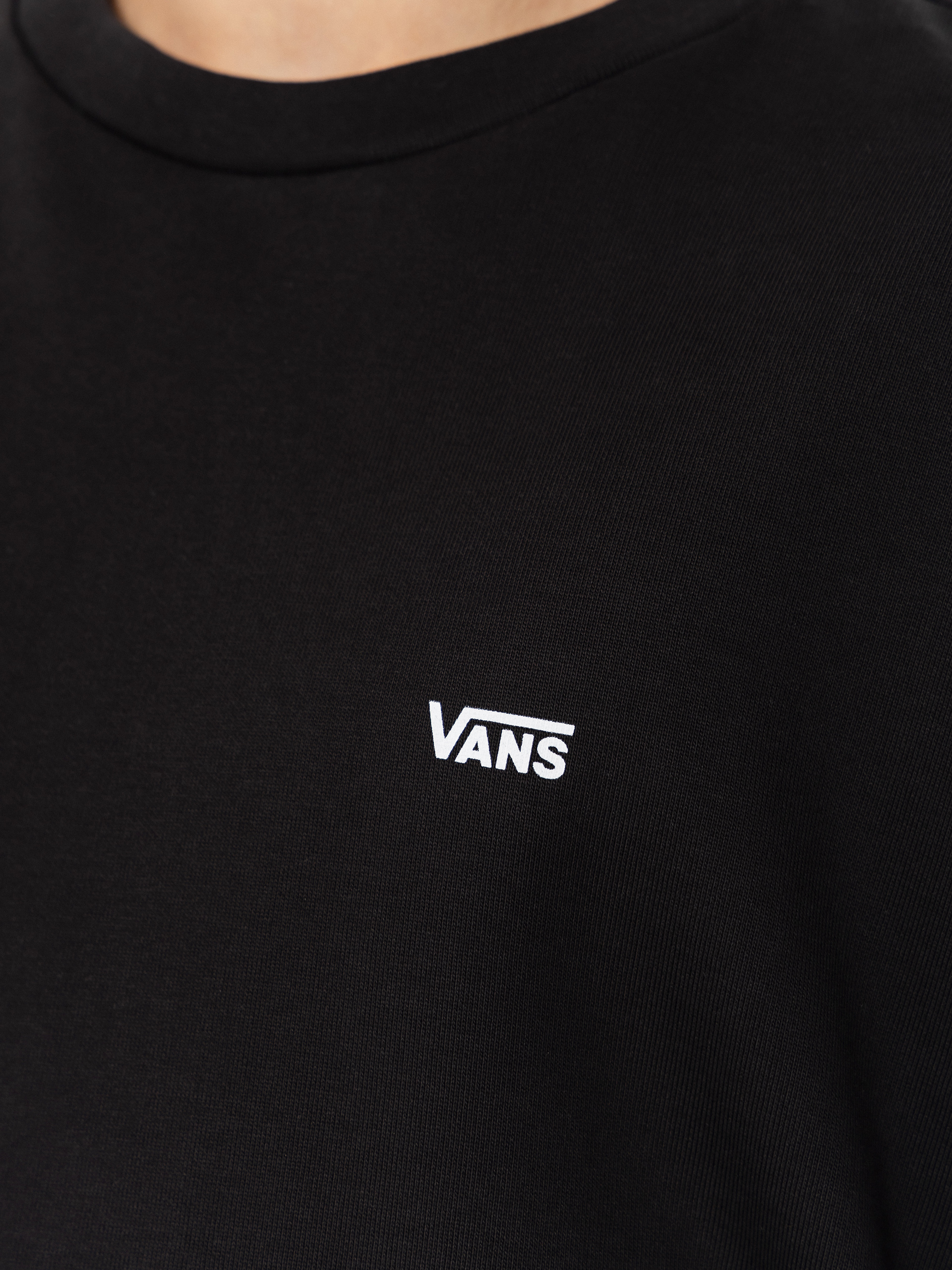 Суитшърт Vans Left Chest (black)