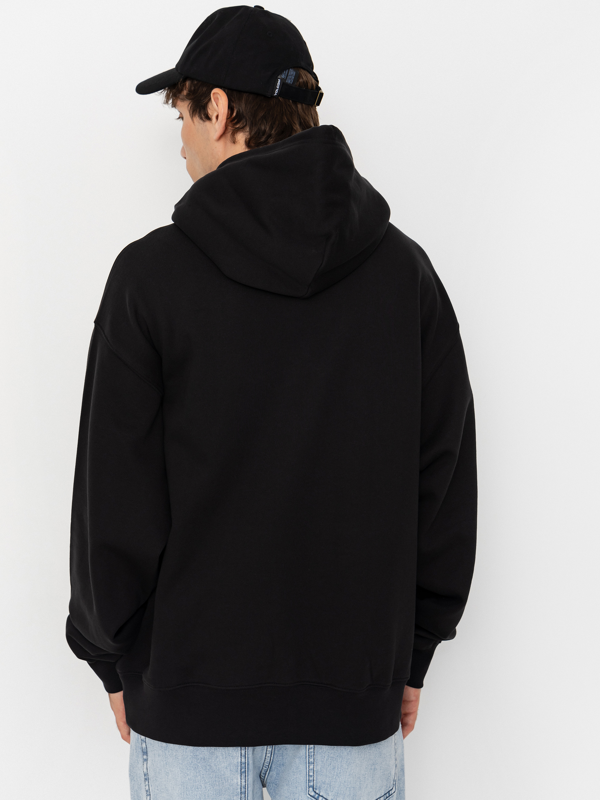 Суитшърт с качулка Vans Left Chest HD (black)