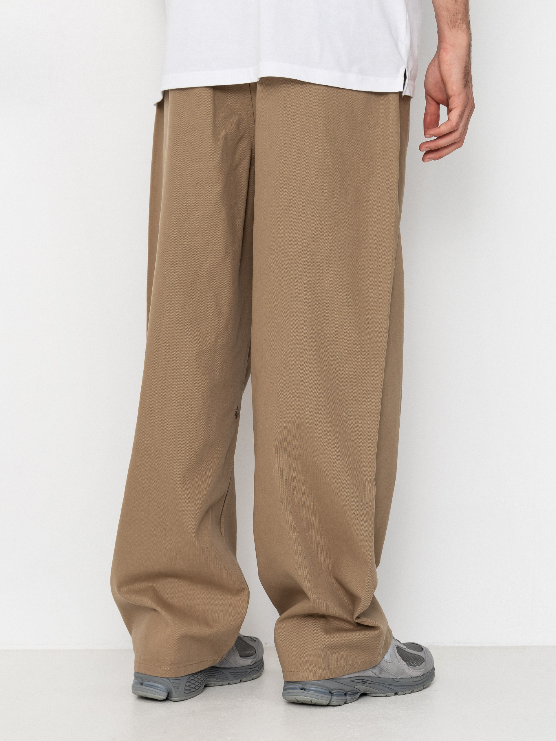 Панталони Volcom Baggos Pleat (khaki)