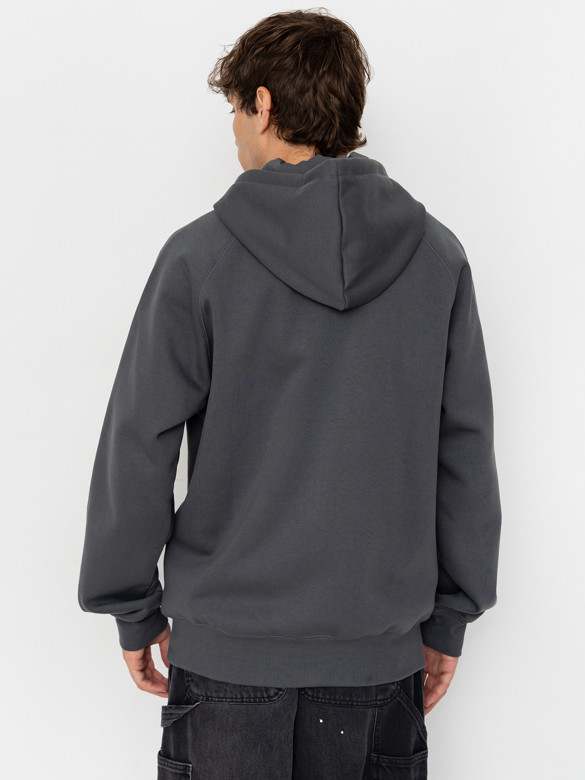 Суитшърт с качулка Carhartt WIP Chase ZHD (styx/gold)