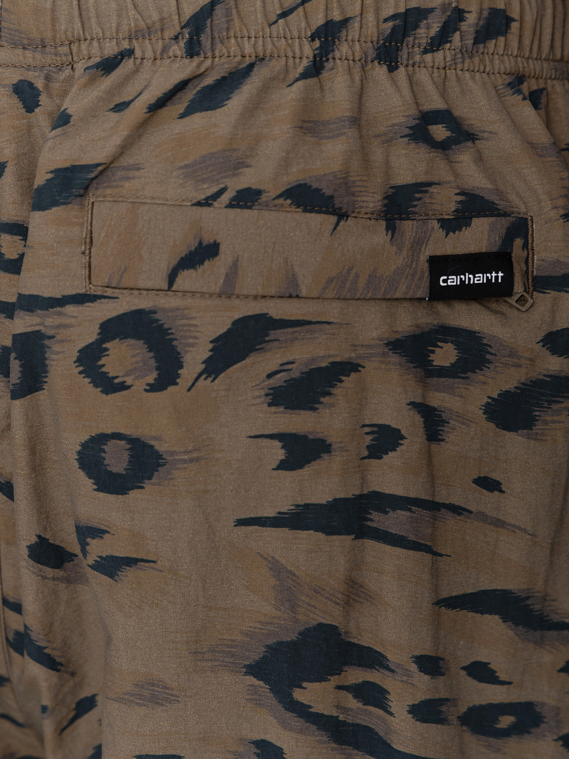 Панталони Carhartt WIP Travon (duck feather print cypress/black)