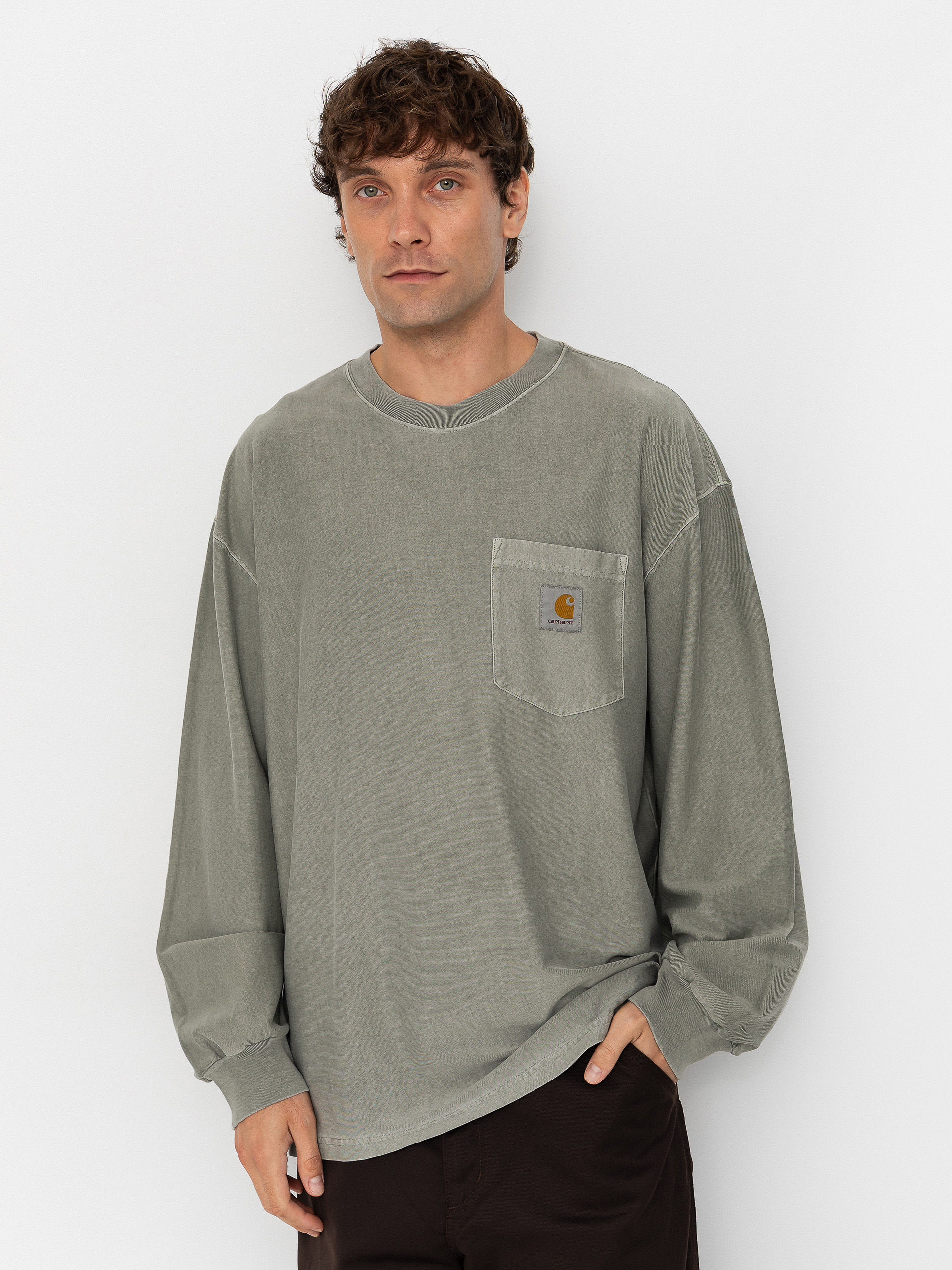Блуза Carhartt WIP Loose Pocket (shady green)