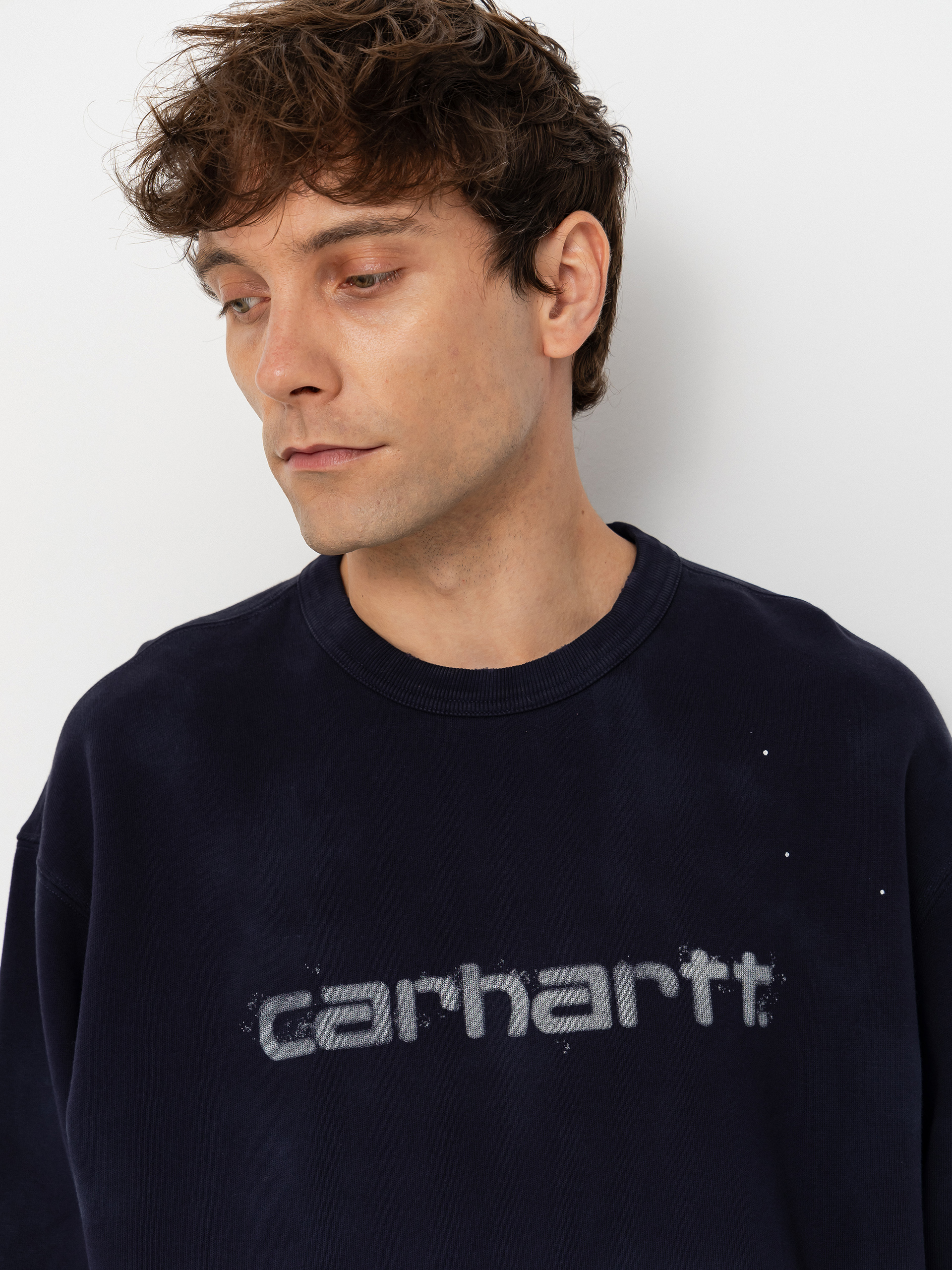Суитшърт Carhartt WIP Painter (dark navy)