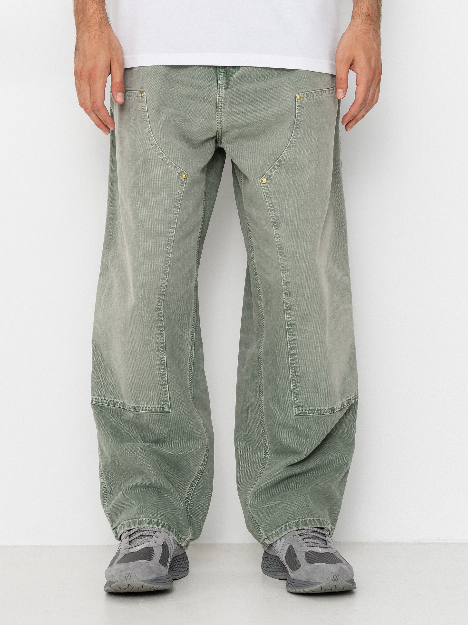 u041fu0430u043du0442u0430u043bu043eu043du0438 Carhartt WIP OG Double Knee (shady green)