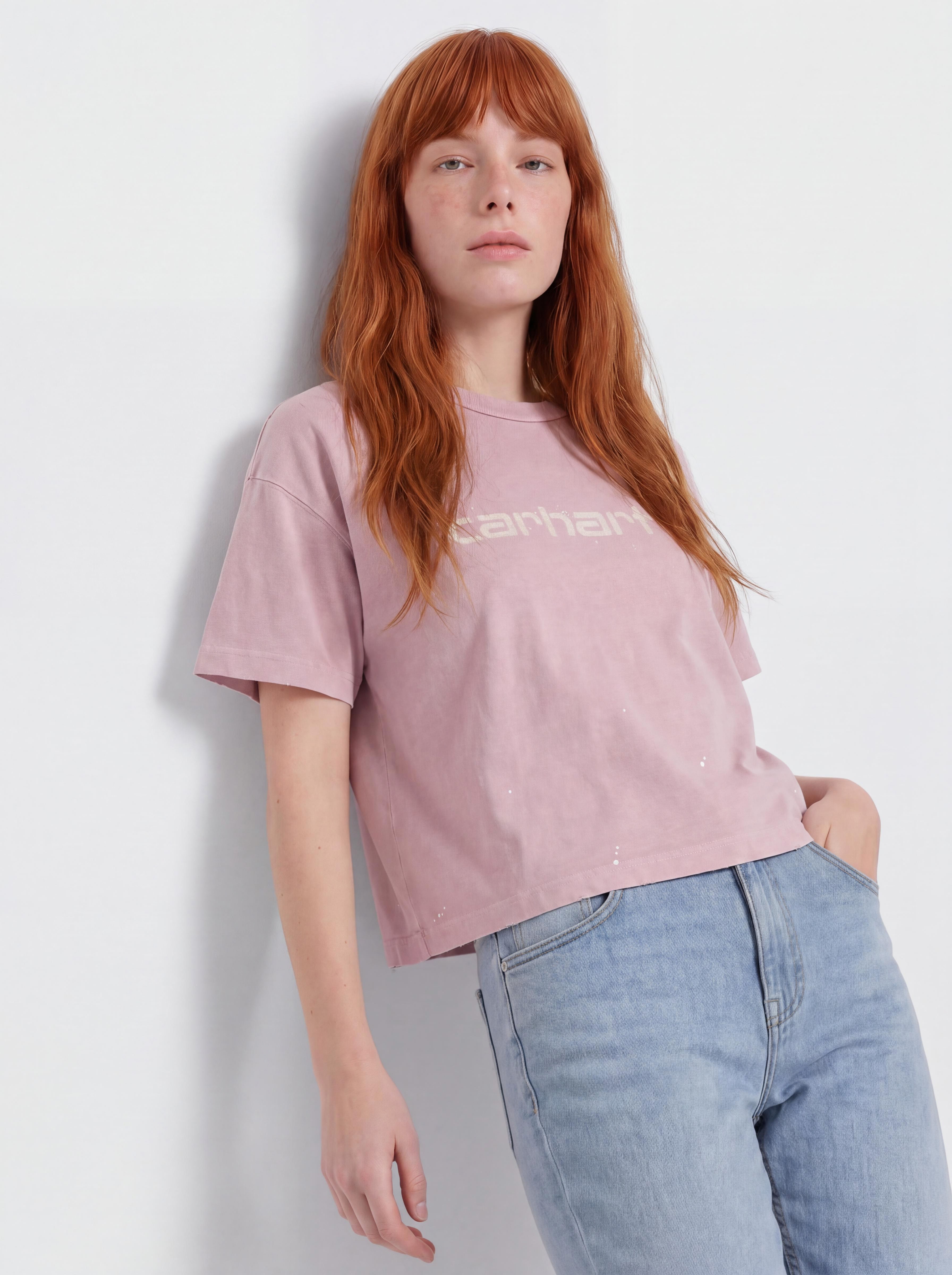 Тениска Carhartt WIP Painter Wmn (hortensia)