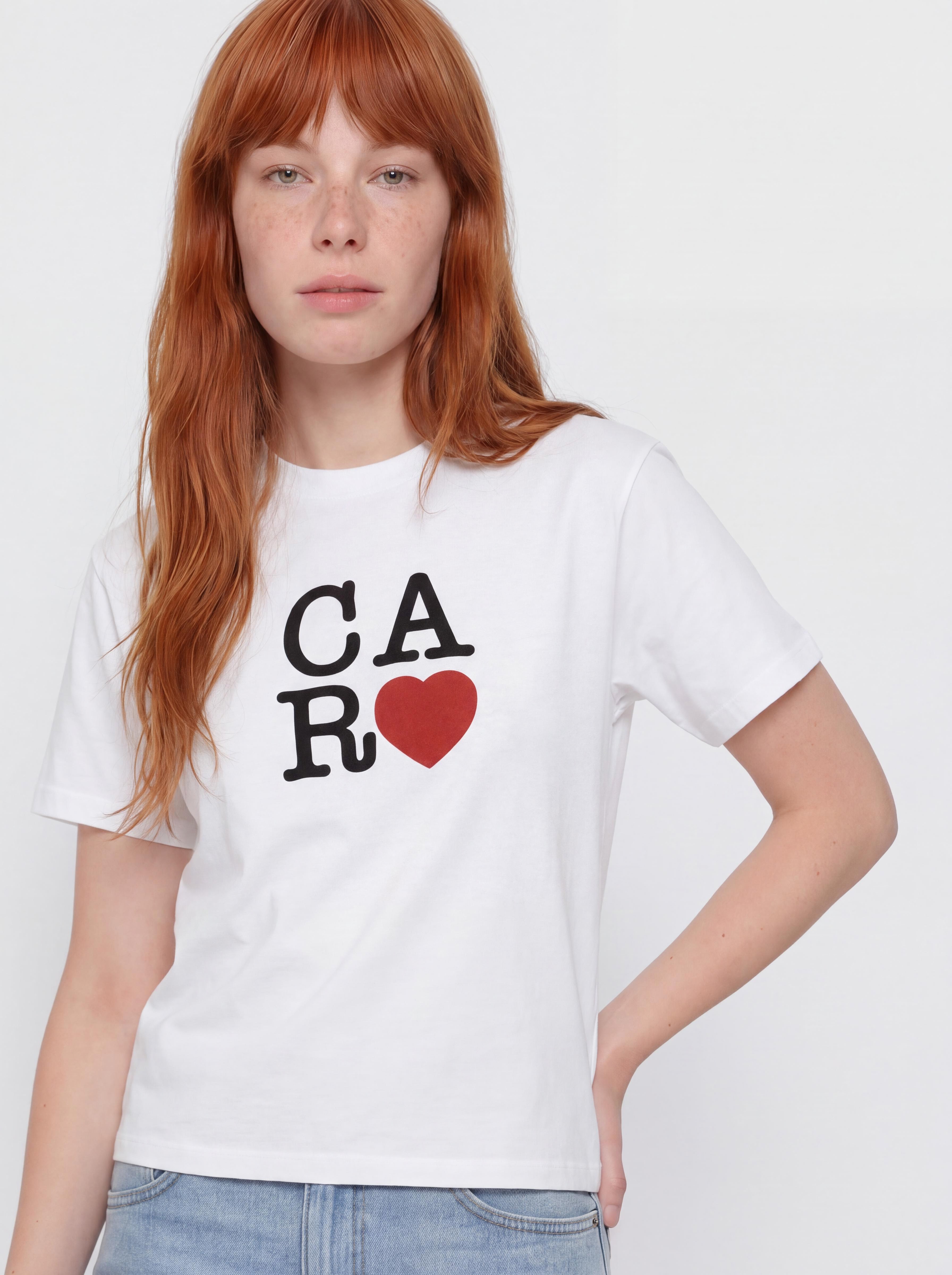 Тениска Carhartt WIP I Hartt Wmn (white)