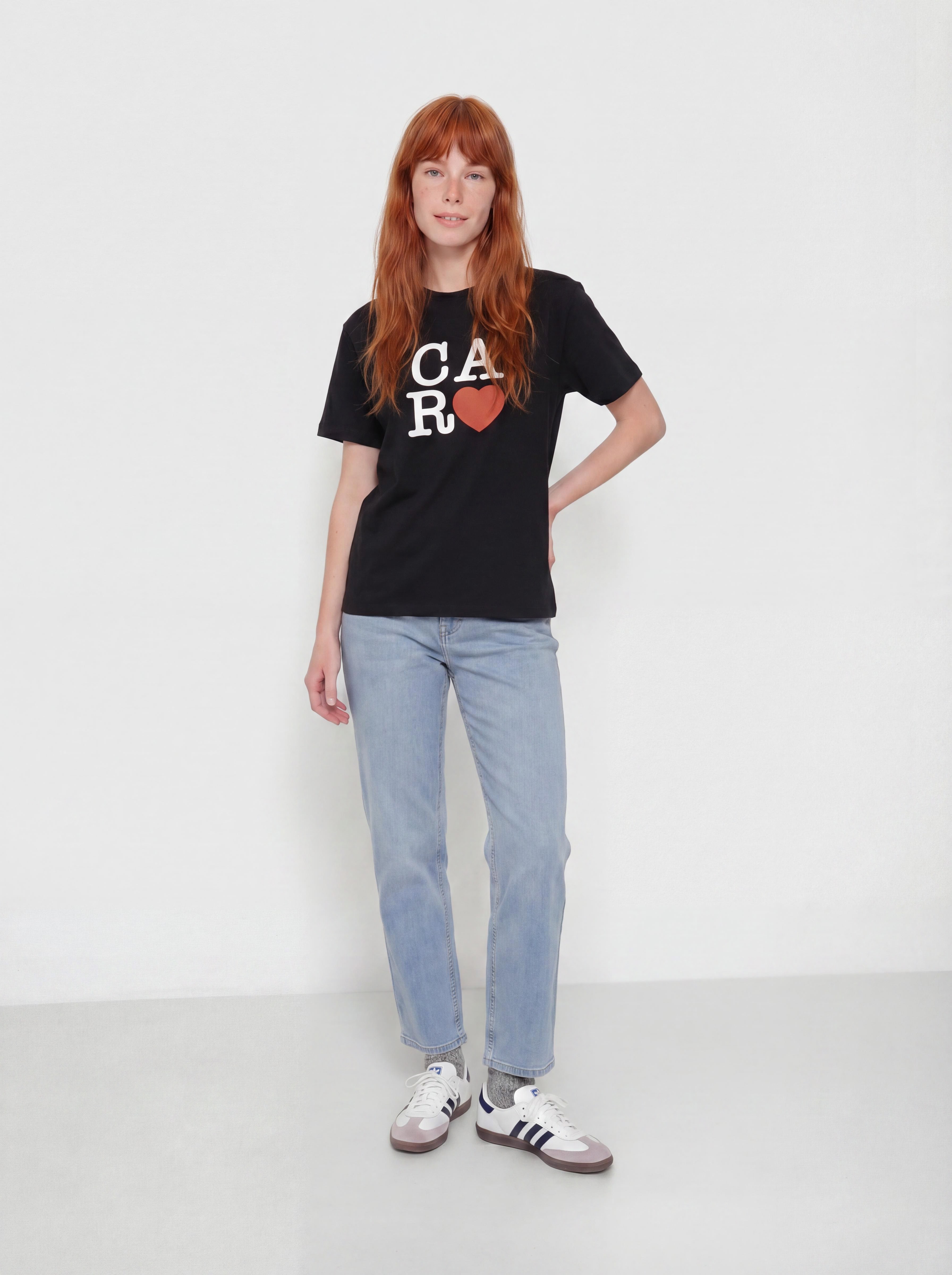 Тениска Carhartt WIP I Hartt Wmn (black)