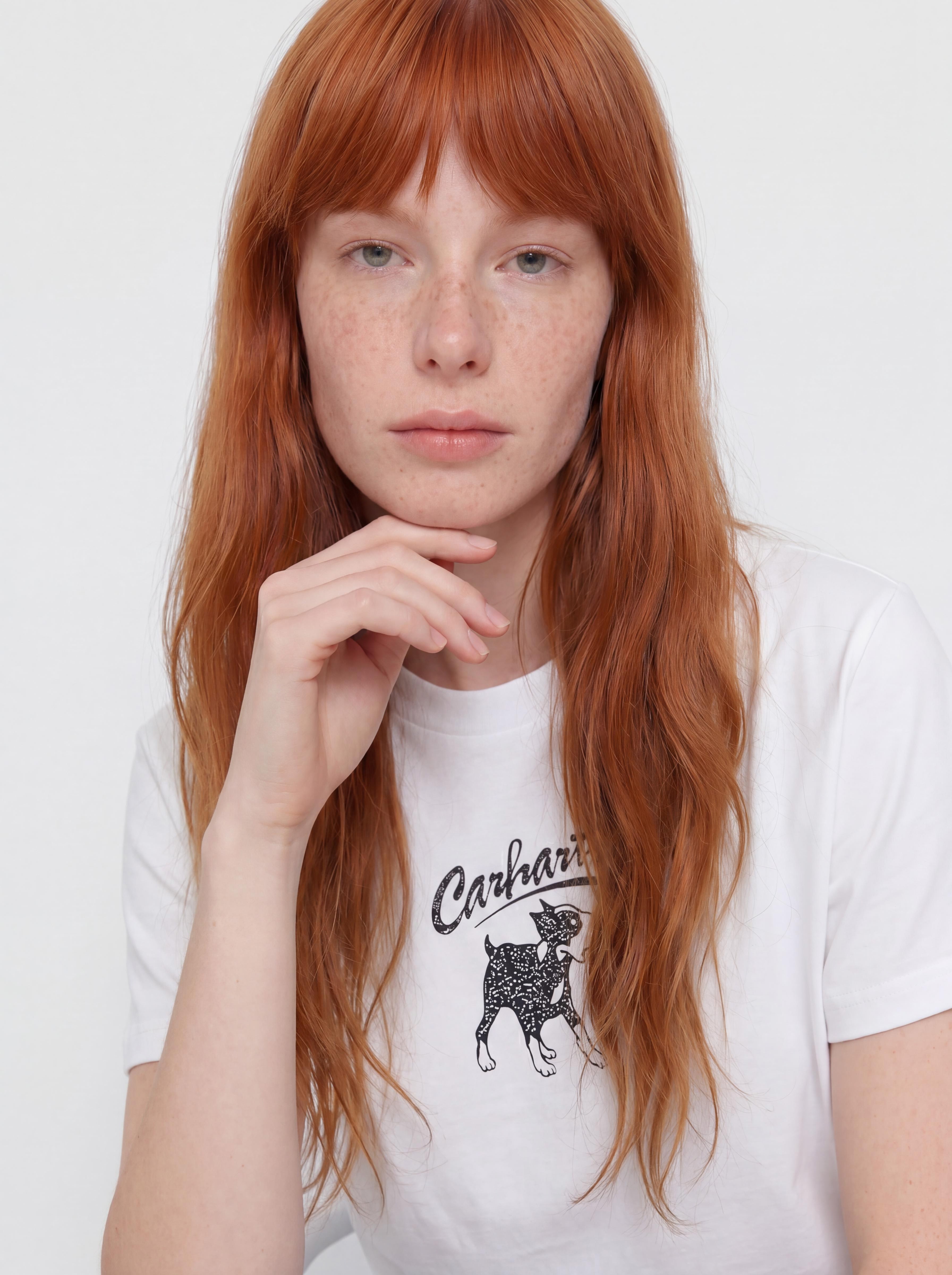 Тениска Carhartt WIP Pup Wmn (white)
