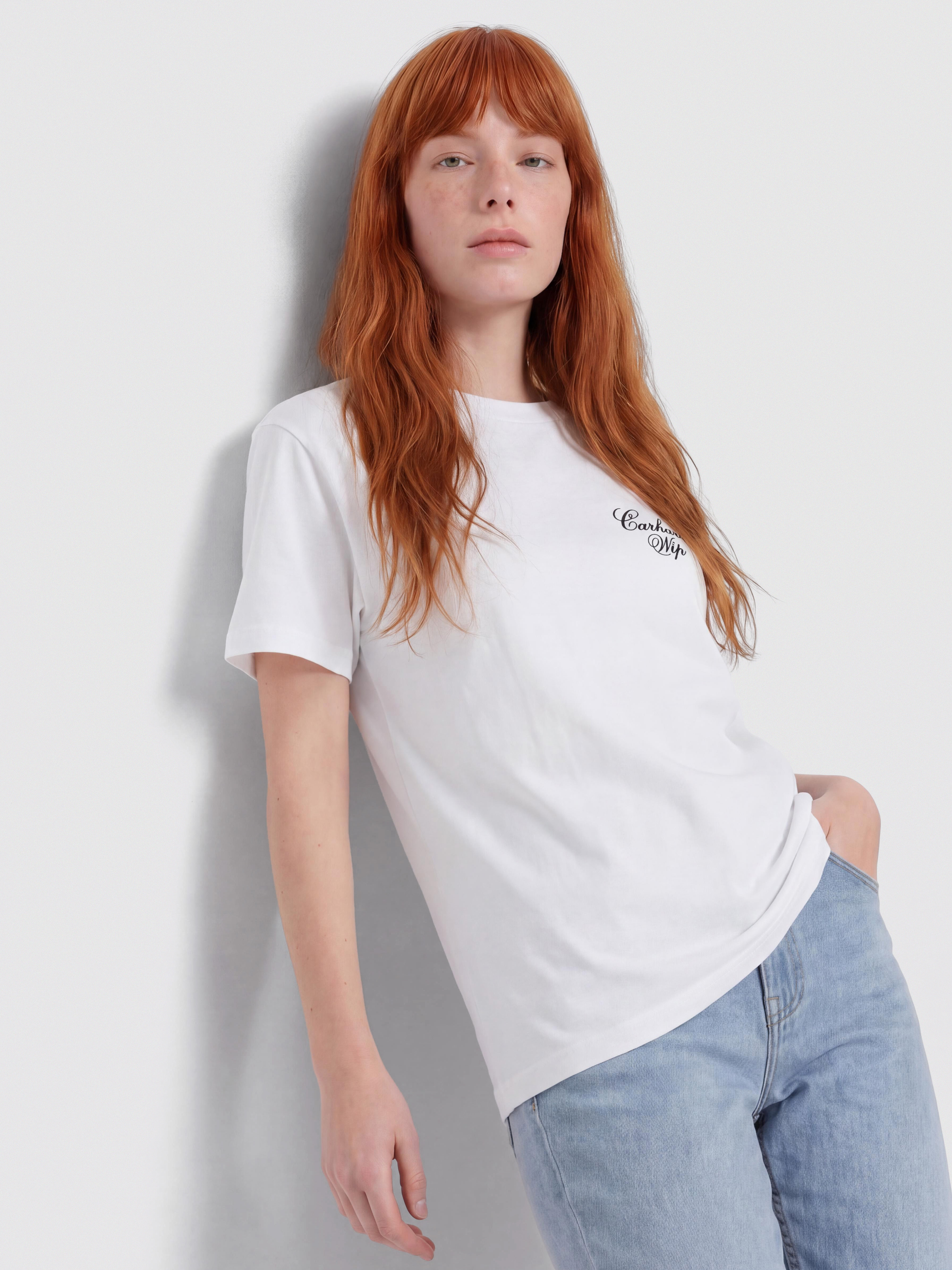 Тениска Carhartt WIP Gracious Wmn (white)