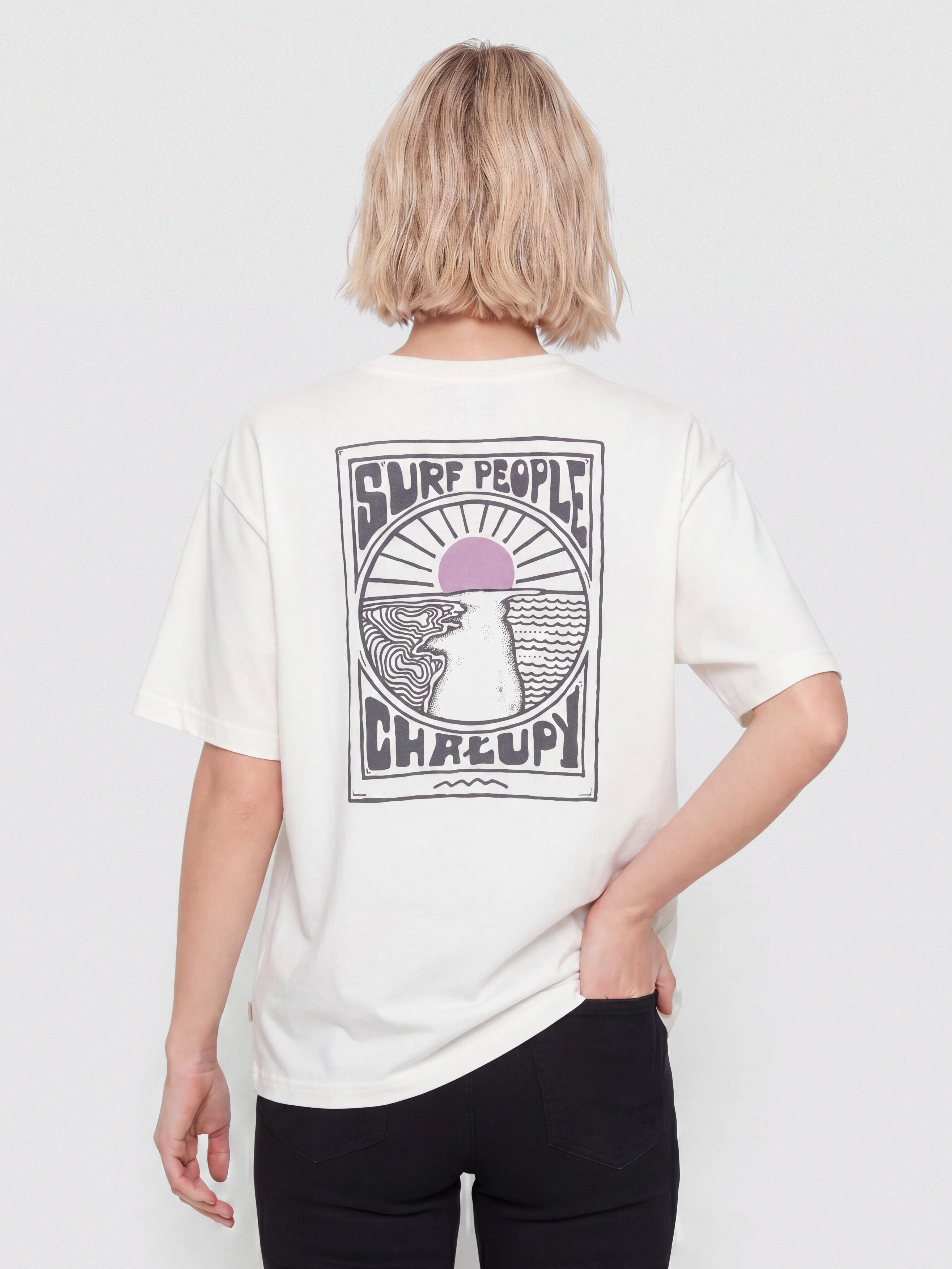 Тениска Surf Inc Surf People (vintage white)