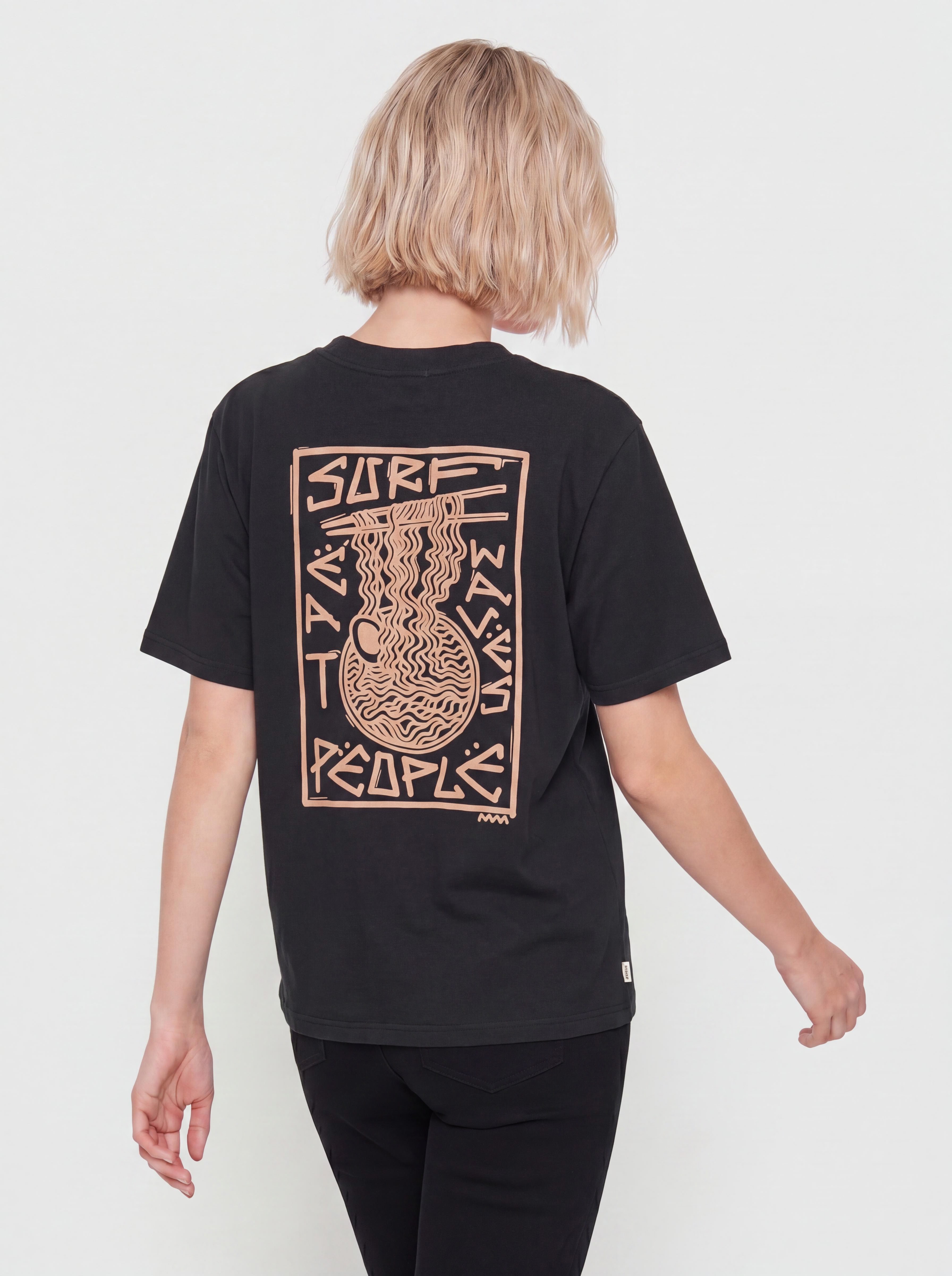 Тениска Surf Inc Surf Ramen (acid black)