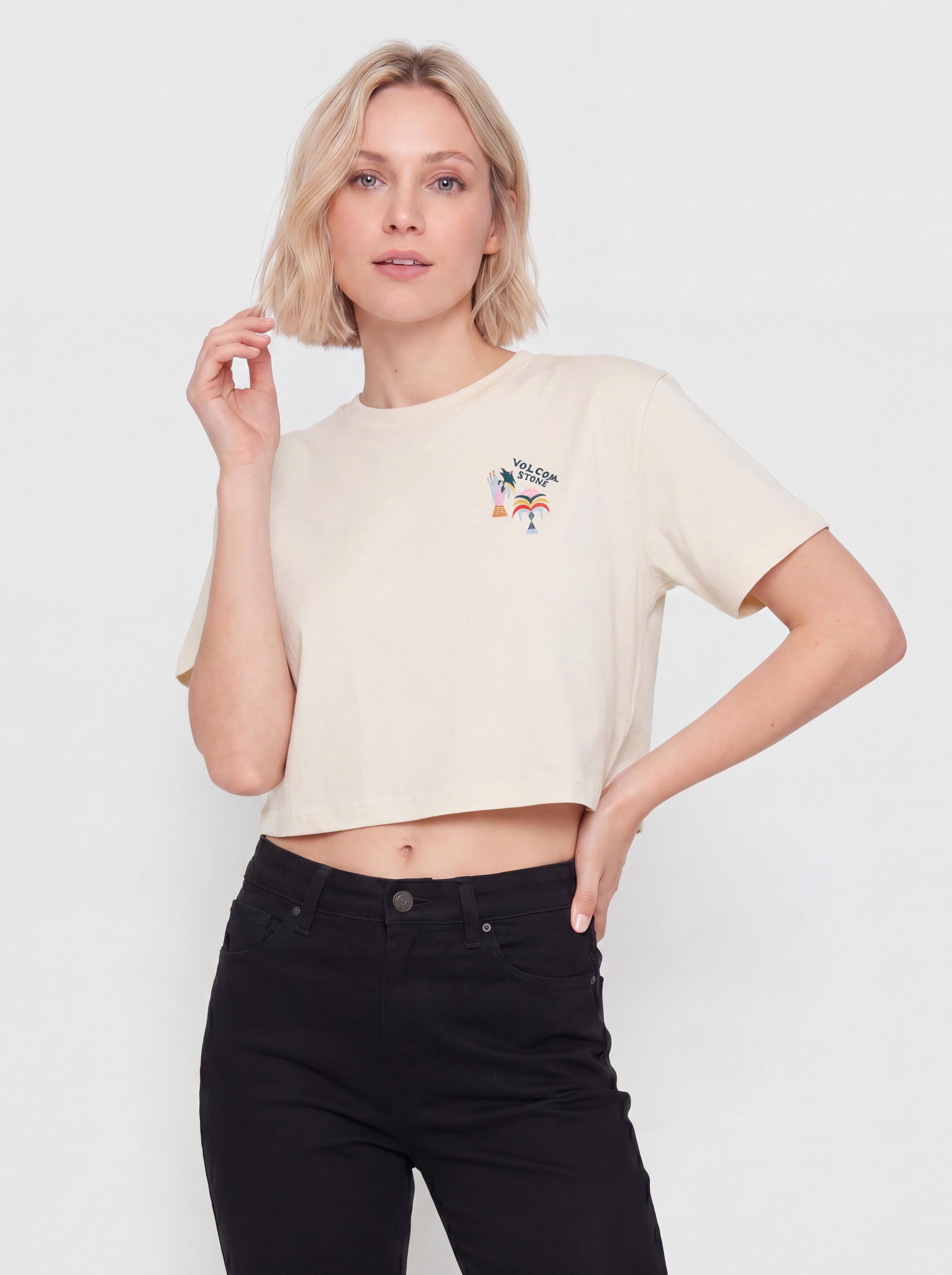 Тениска Volcom Fa Bruno Lucas Wmn (vintage white)