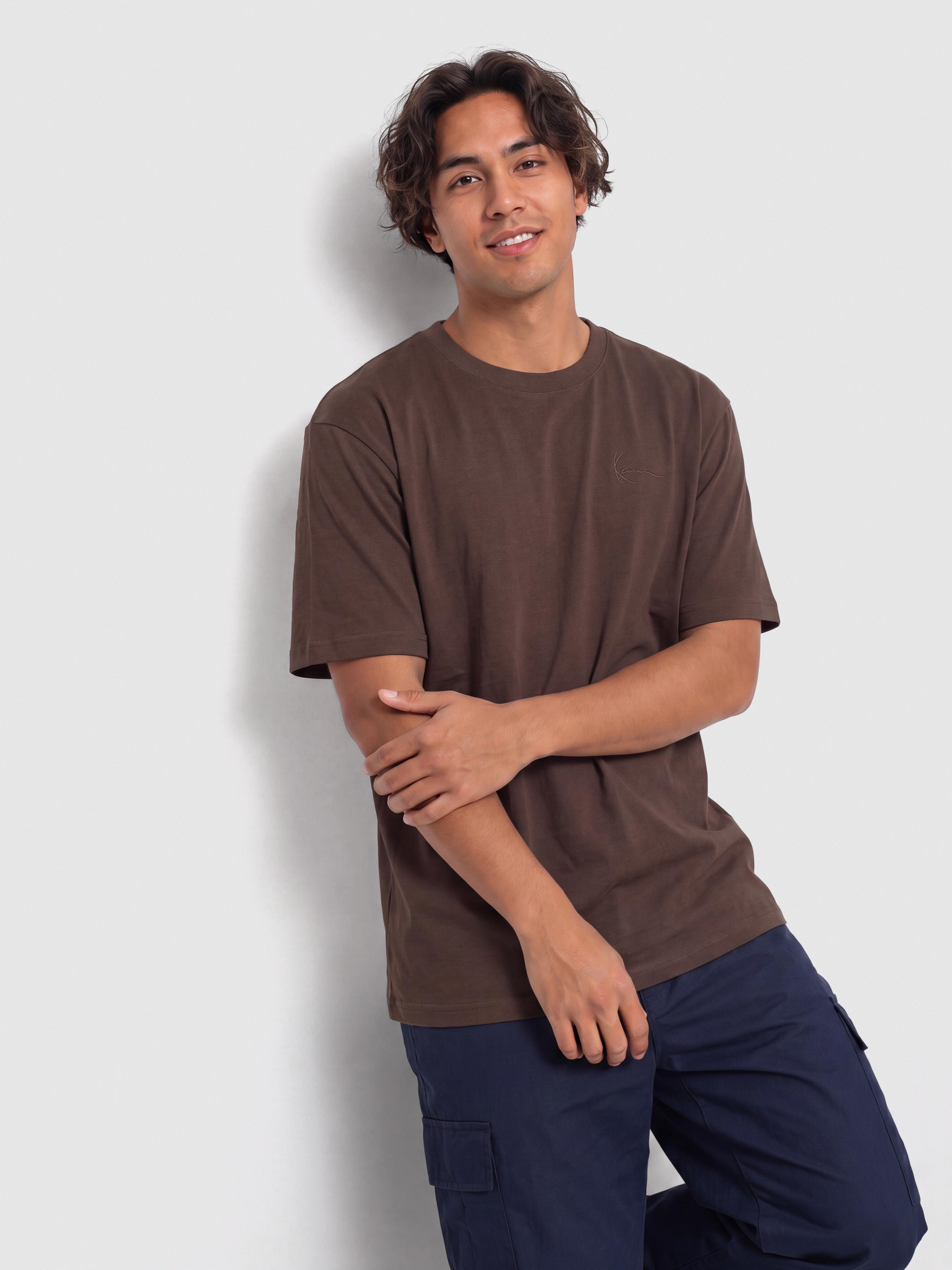 Тениска Karl Kani Slogan Boxy