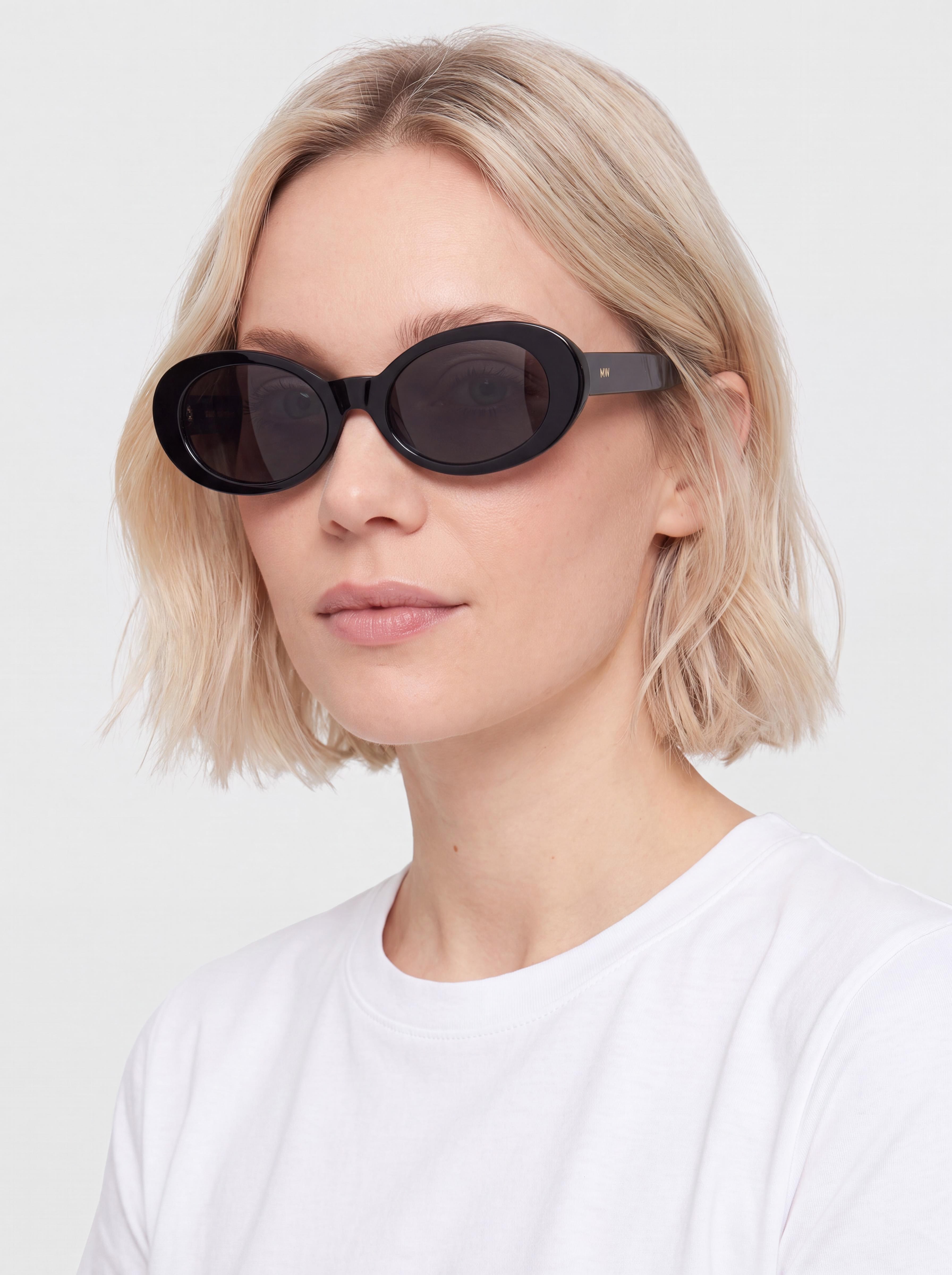 Слънчеви очила MessyWeekend Kurt (black/grey)
