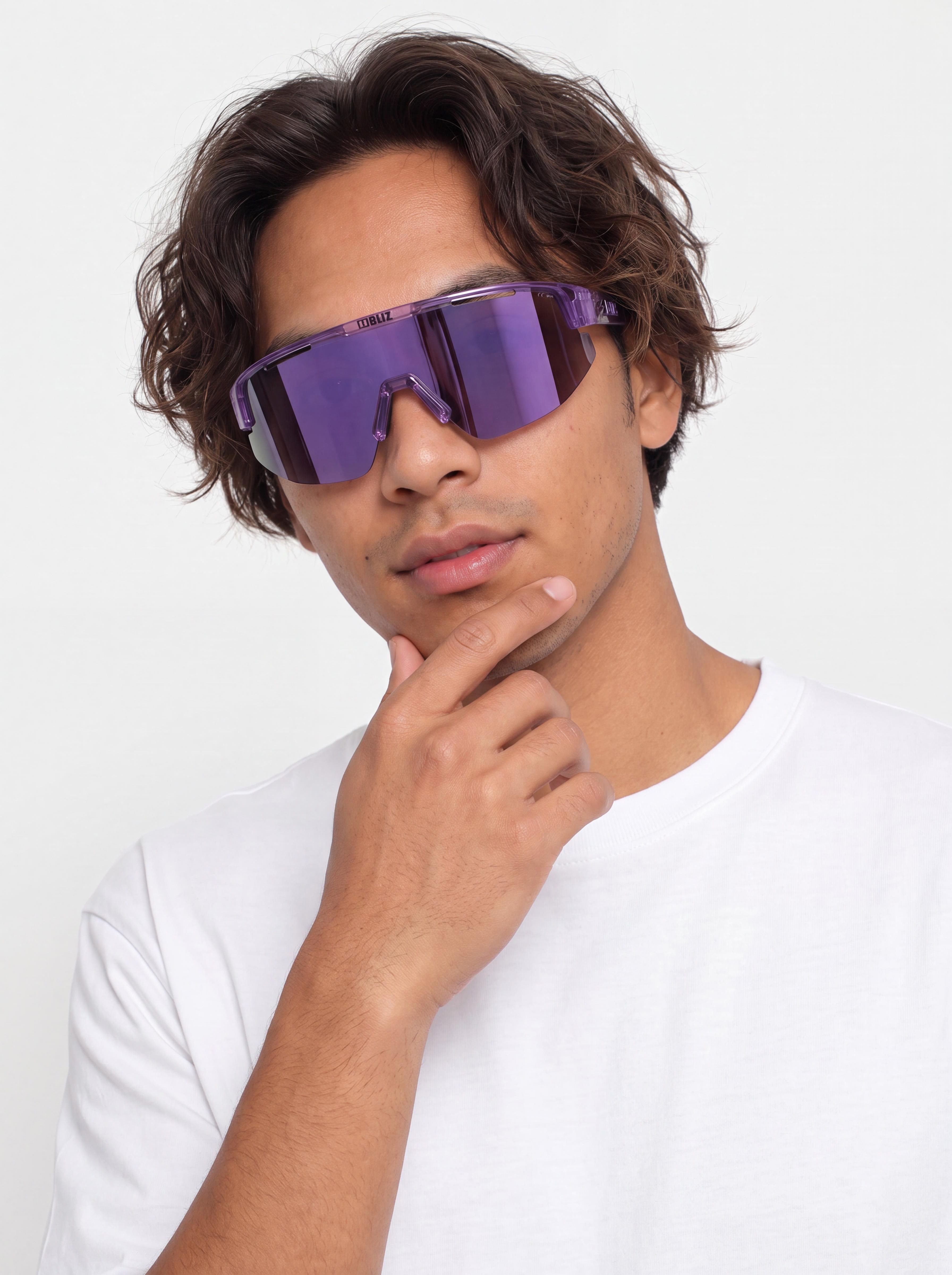 u0421u043bu044au043du0447u0435u0432u0438 u043eu0447u0438u043bu0430 Bliz Matrix (transparant purple/smoke w purple multi)