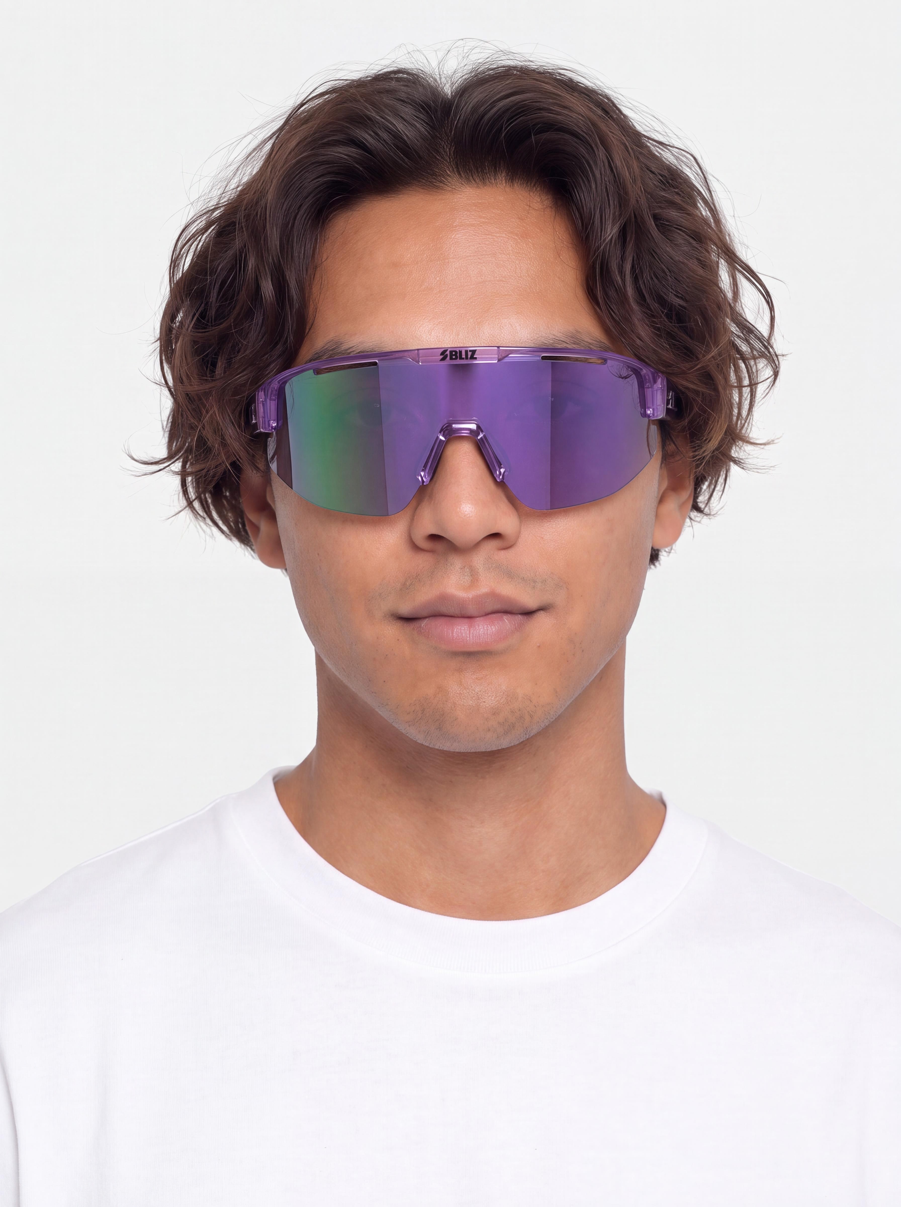 Слънчеви очила Bliz Matrix (transparant purple/smoke w purple multi)