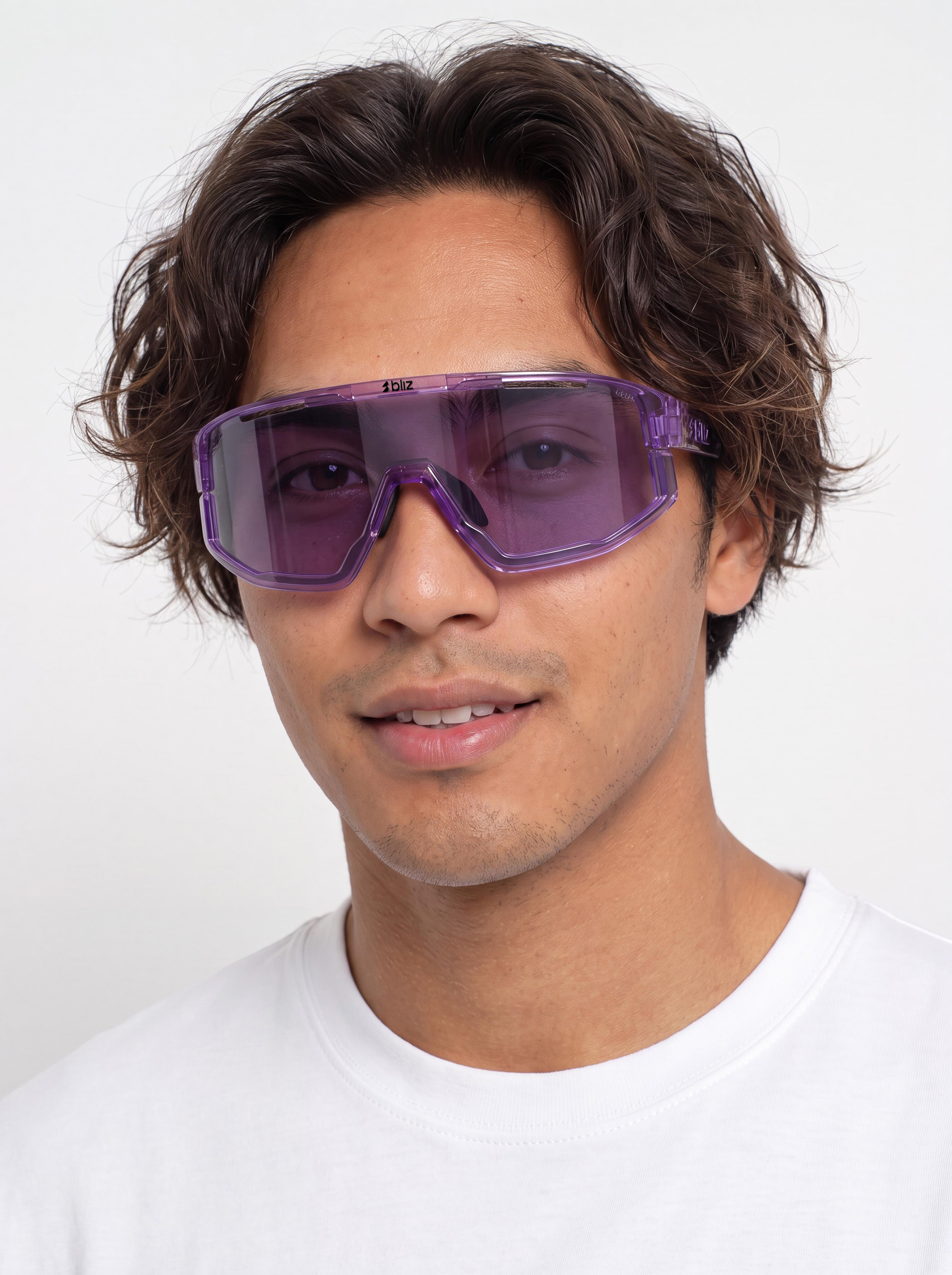 Слънчеви очила Bliz Matrix (transparant purple/smoke w purple multi)